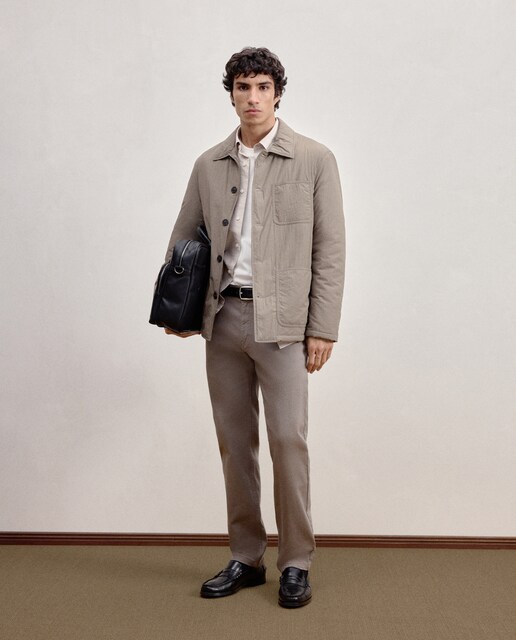 Dustin — Pantalón hombre de cinco bolsillos sport algodón de tejido de punto