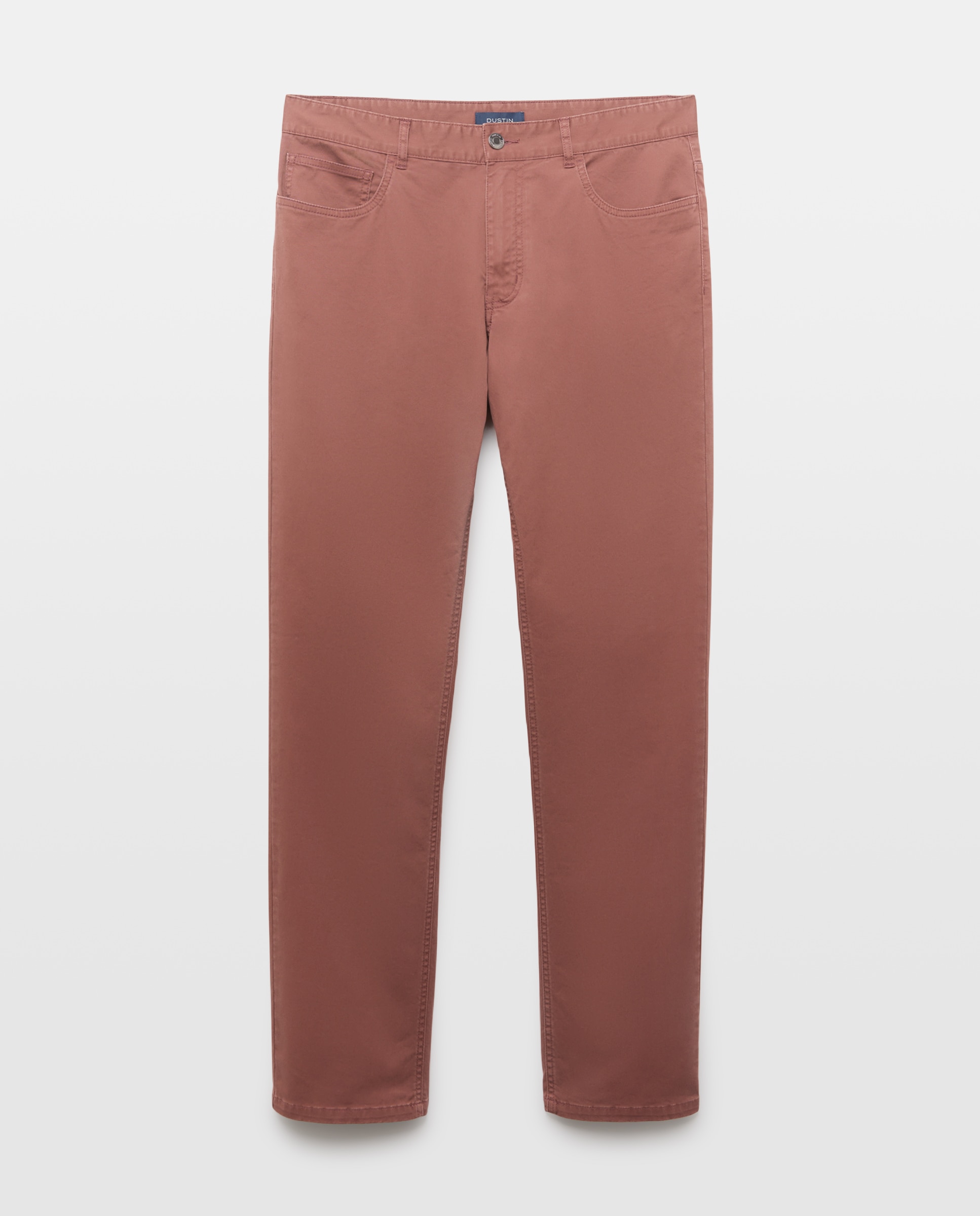 Pantalon hombre de cinco bolsillos sport regular - Dustin - Burdeos Burdeos-4
