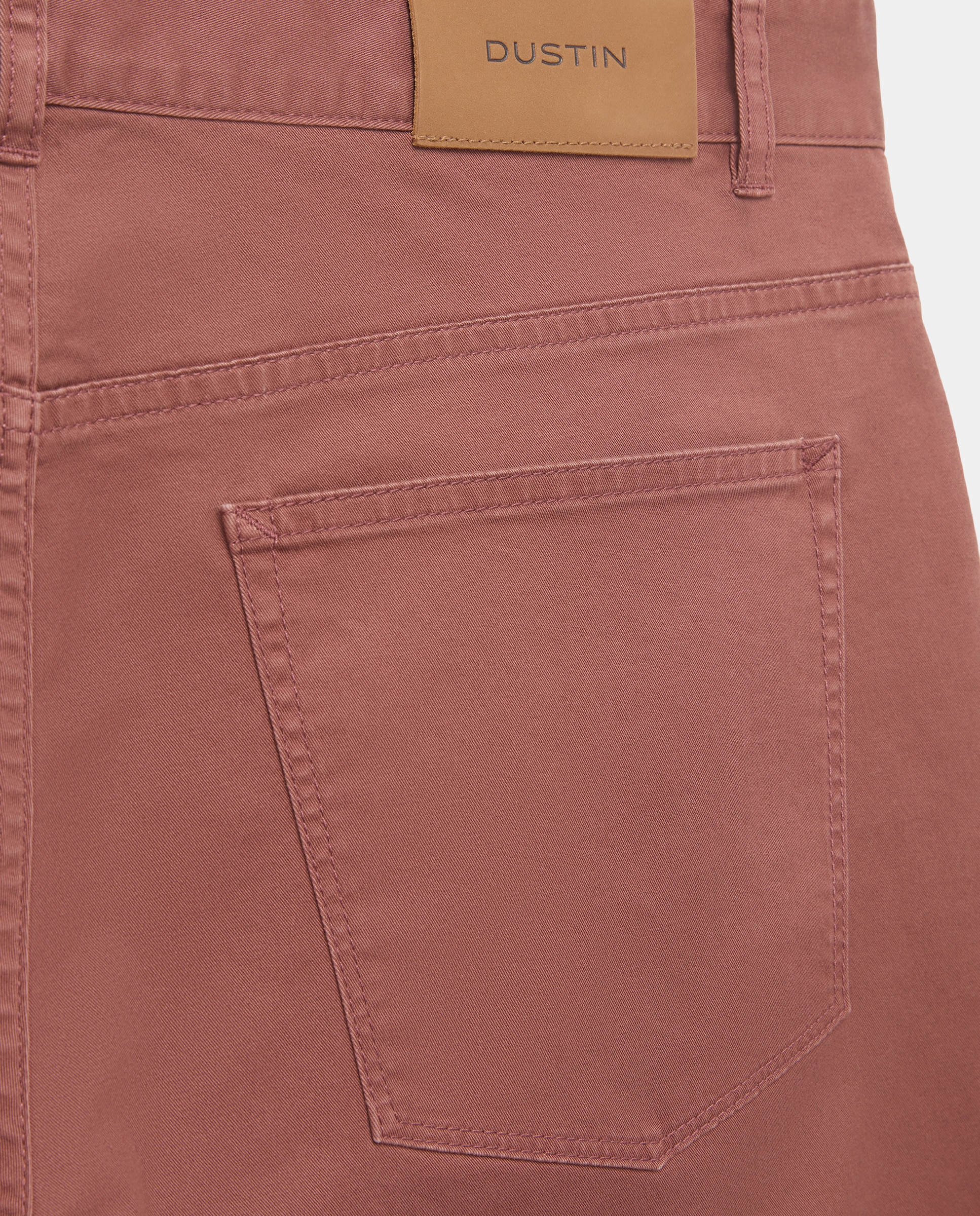 Pantalon hombre de cinco bolsillos sport regular - Dustin - Burdeos Burdeos-5