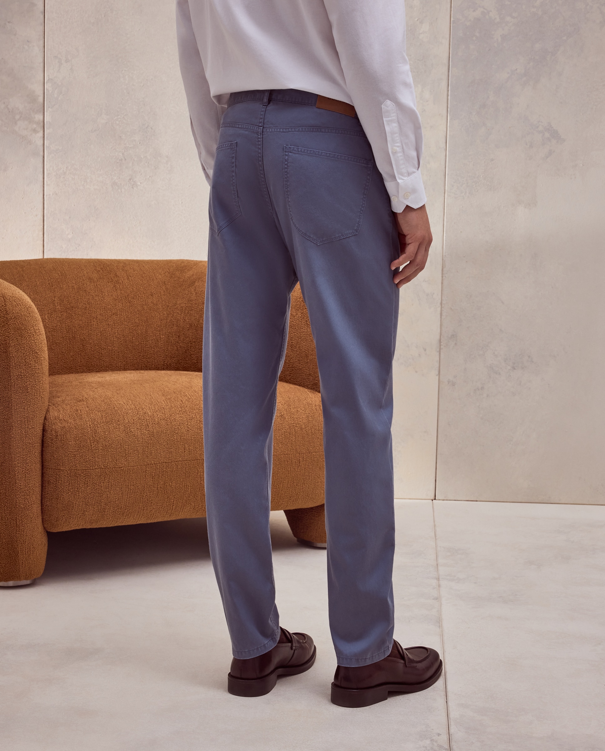 Pantalón sport de cinco bolsillos. - Dustin - Azul marino Azul marino-3