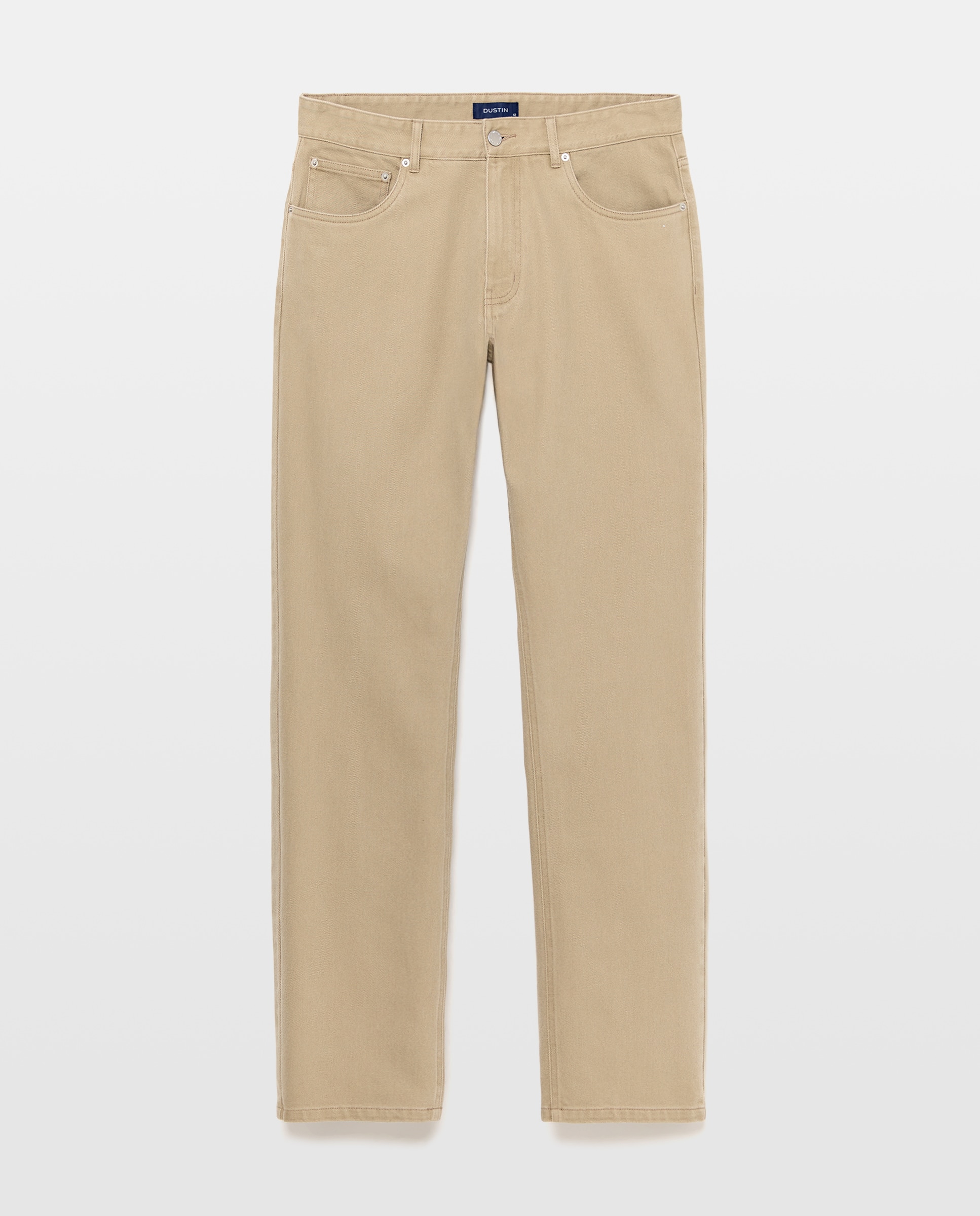 Pantalón hombre sport 5 bolsillos, regular algodón spandex - Dustin - Tostado Tostado-4