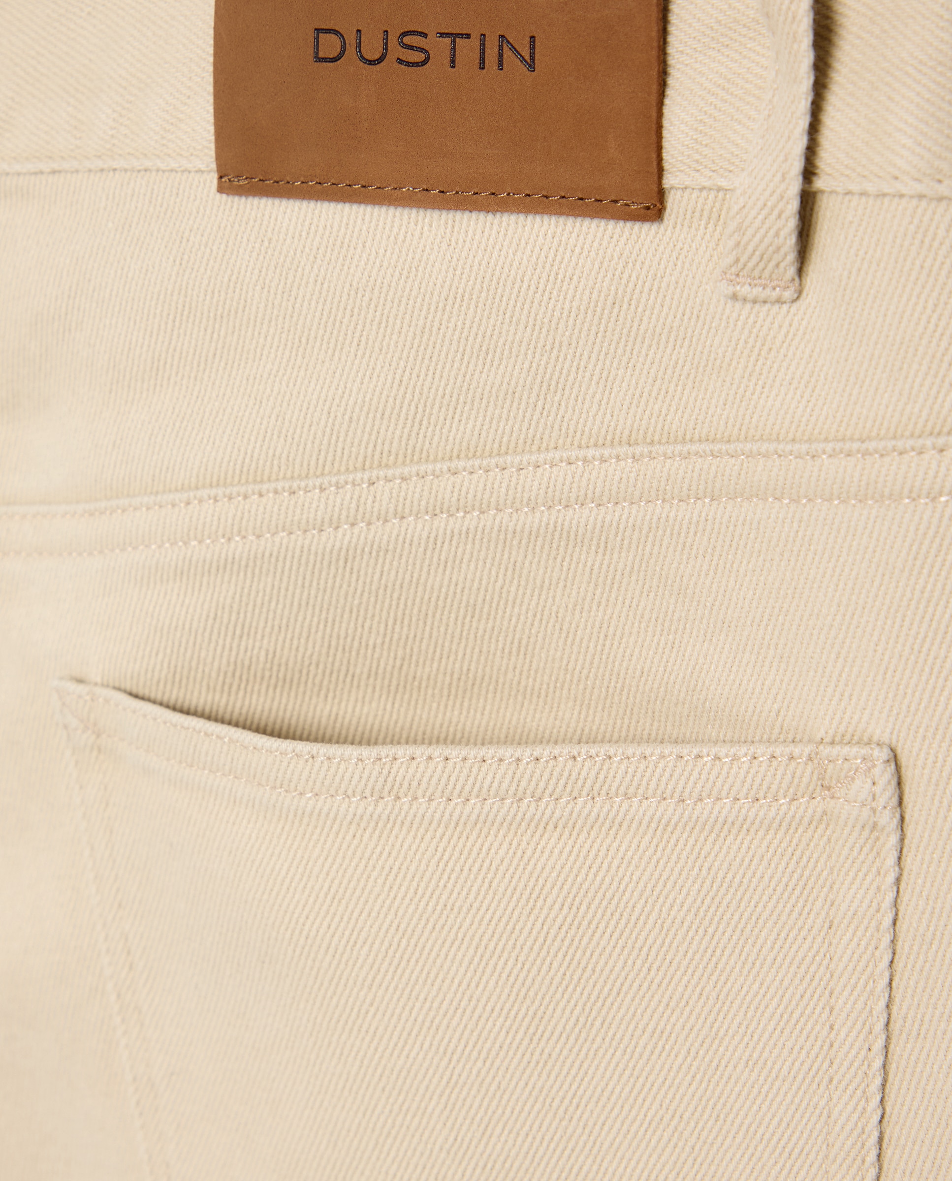 Pantalón hombre sport 5 bolsillos, regular algodón spandex - Dustin - Beige Beige-5