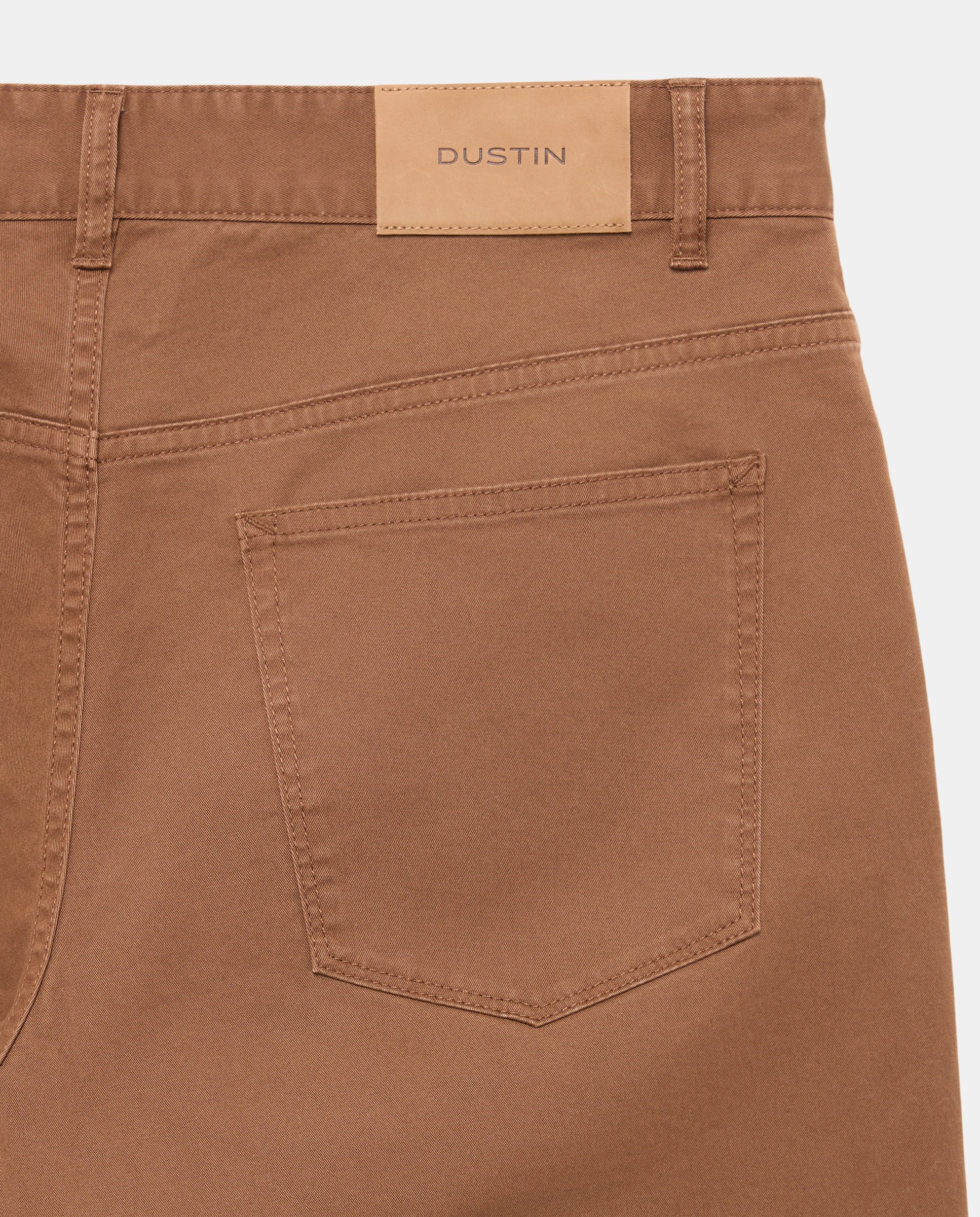 Pantalon hombre de cinco bolsillos sport regular - Dustin - Marrón Marrón-5