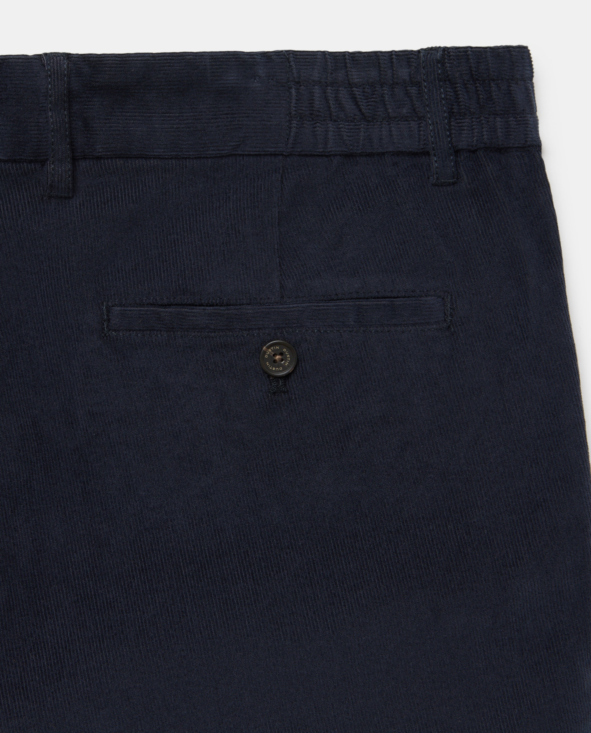 Imagen 5 de Pantalón chino pana regular fit con gomas algodón/stretch hombre - Dustin - Azul Azul