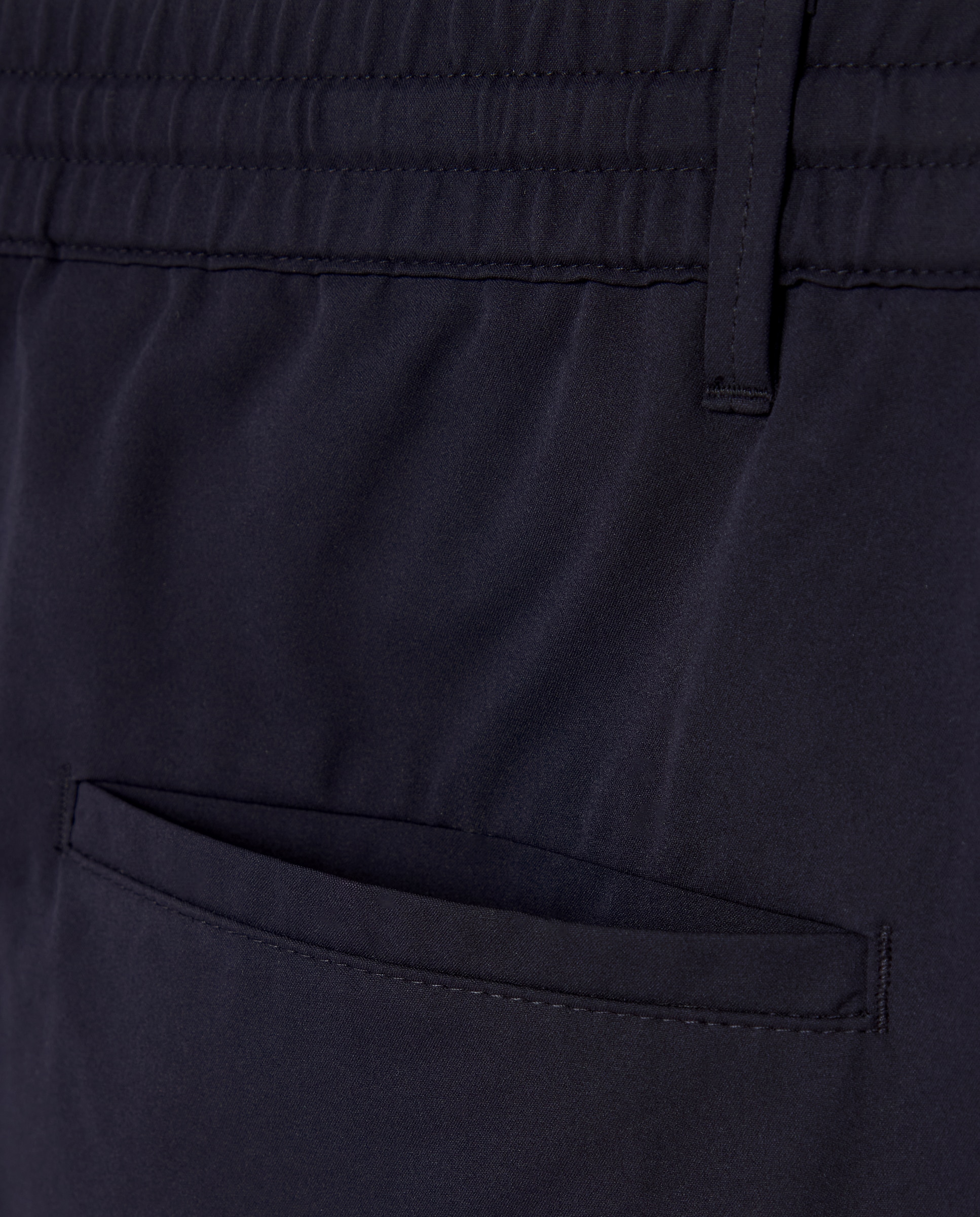 Calças Desportivas Técnicas Regular de Algodão Elastómero para Homem Azul-5