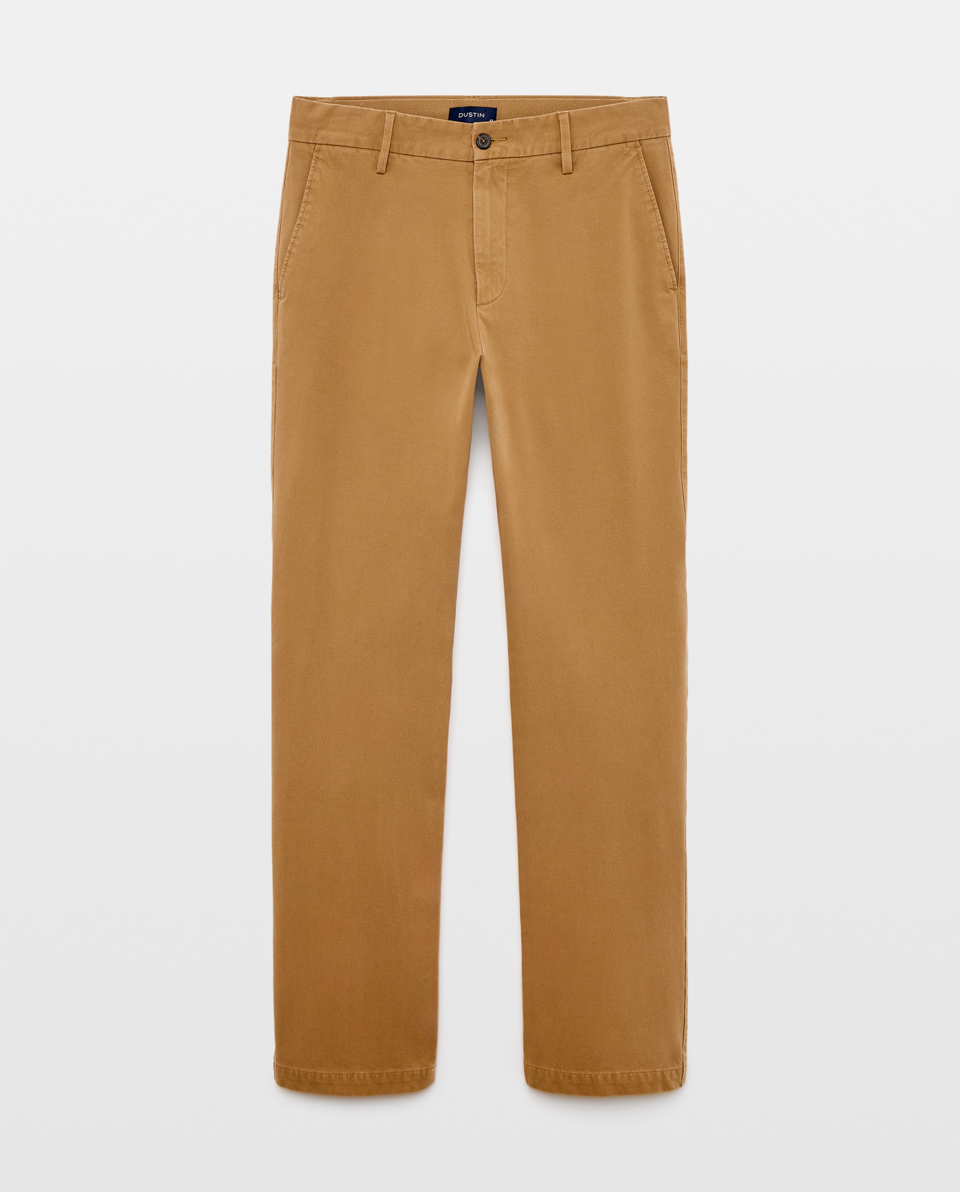 Pantalon hombre sport 4 ways, slim algodón spandex - Dustin - Camel Camel-1