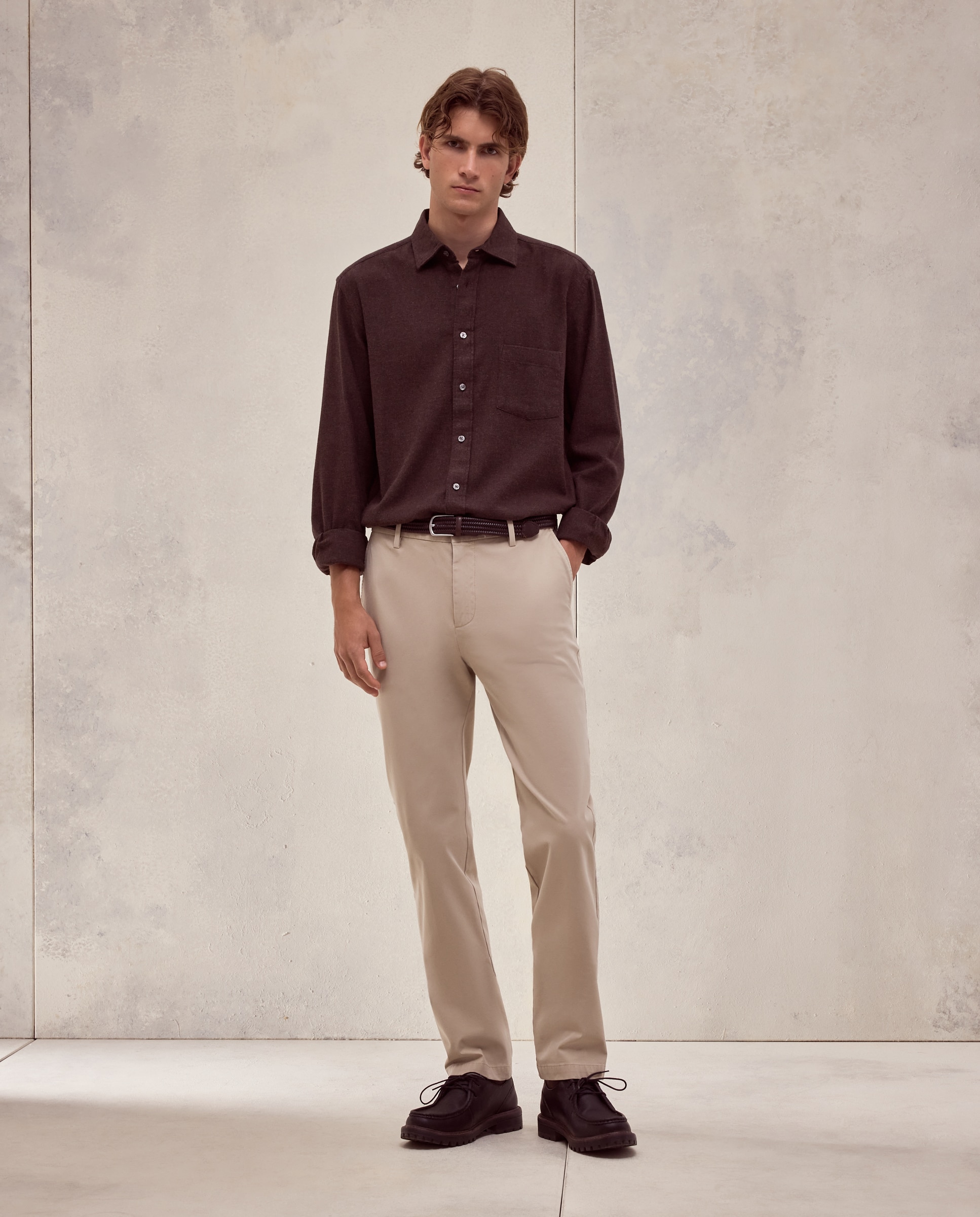 Imagen 0 de Pantalón sport  algodón strech con elasticidad en 4 direcciones hombre  Beige