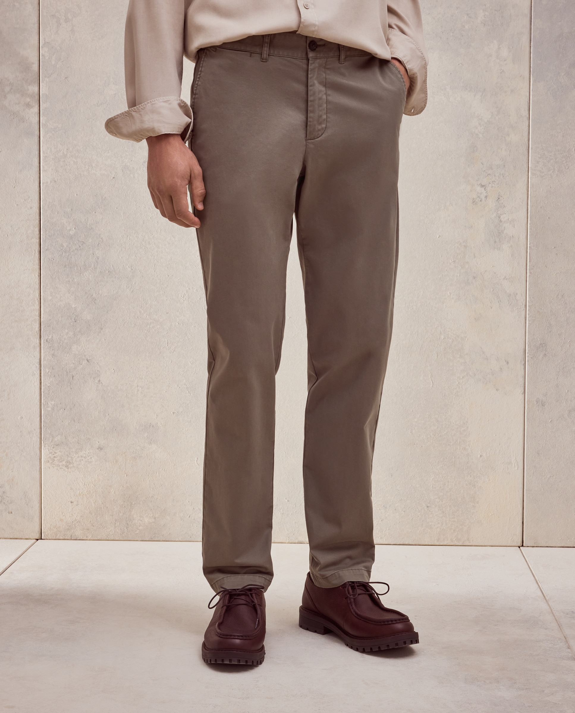 Pantalón sport cinturilla extensible hombre - Dustin - Verde Verde-2