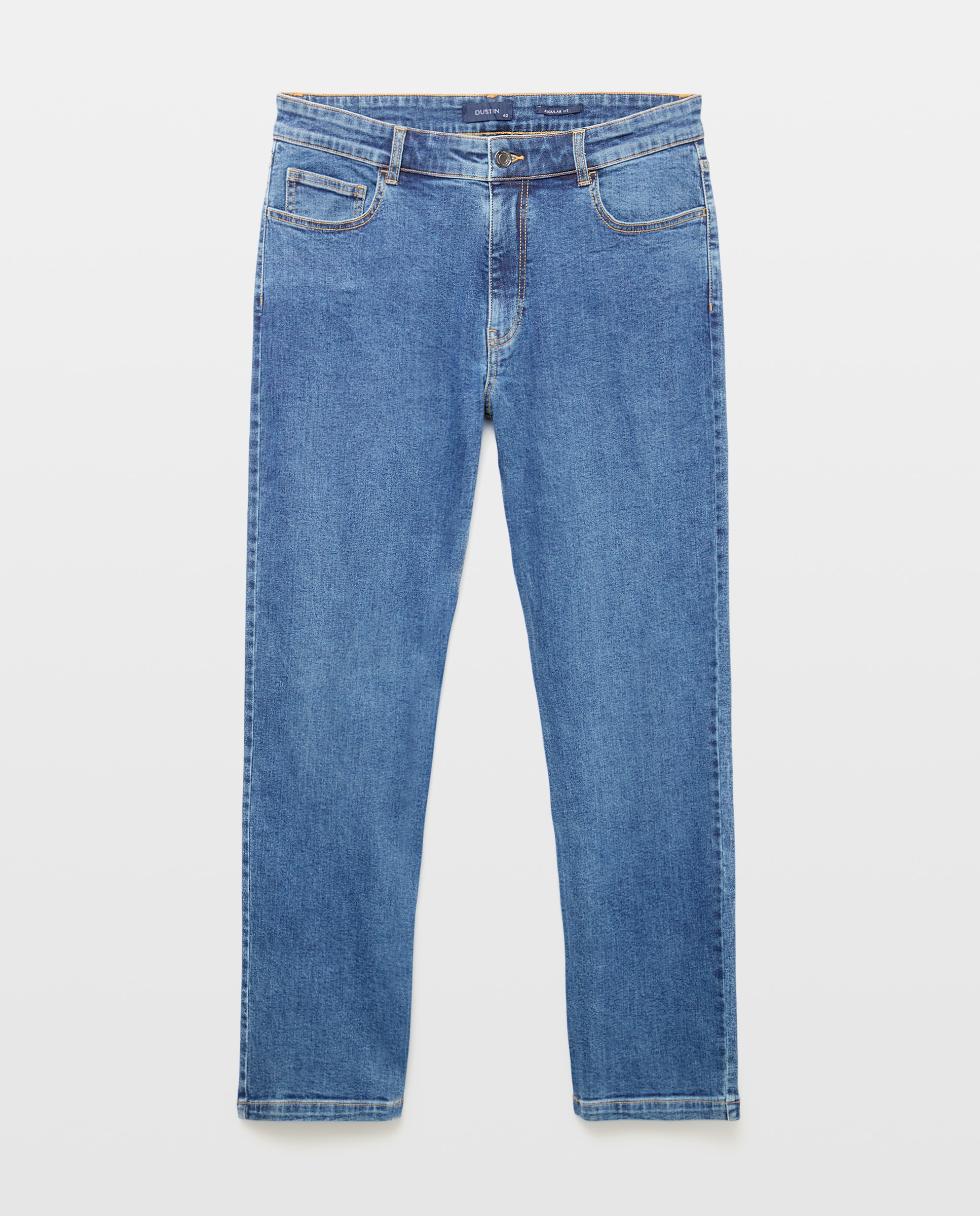 Pantalón denim básico 5 bolsillos hombre - Dustin - Azul índigo Azul índigo-4