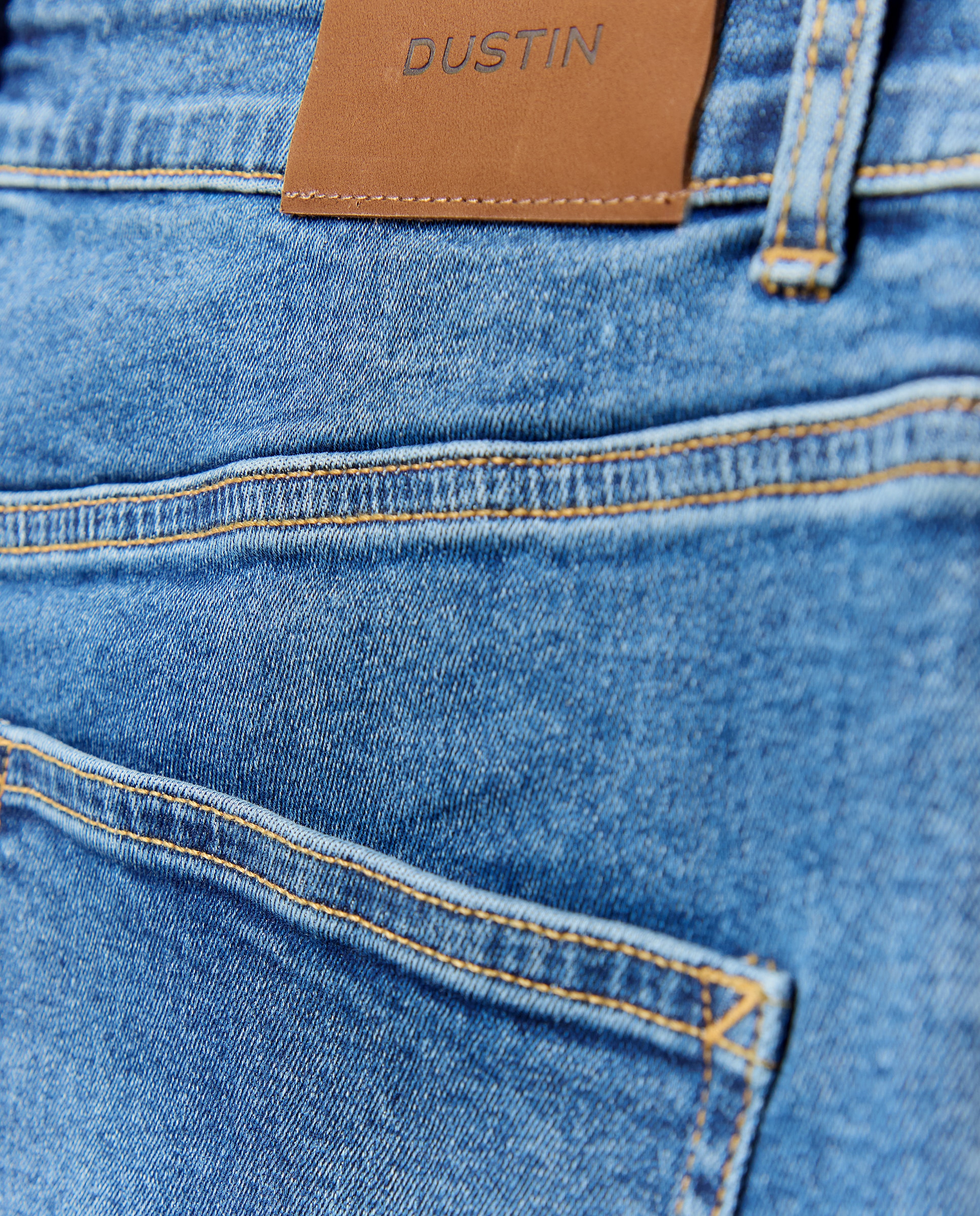 Jeans regular de homem Denim-5