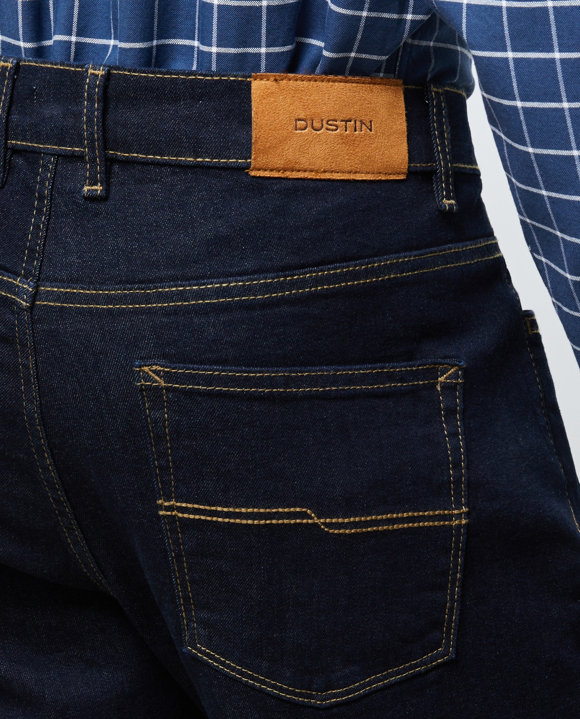 Jeans regular de homem Azul-índigo-6