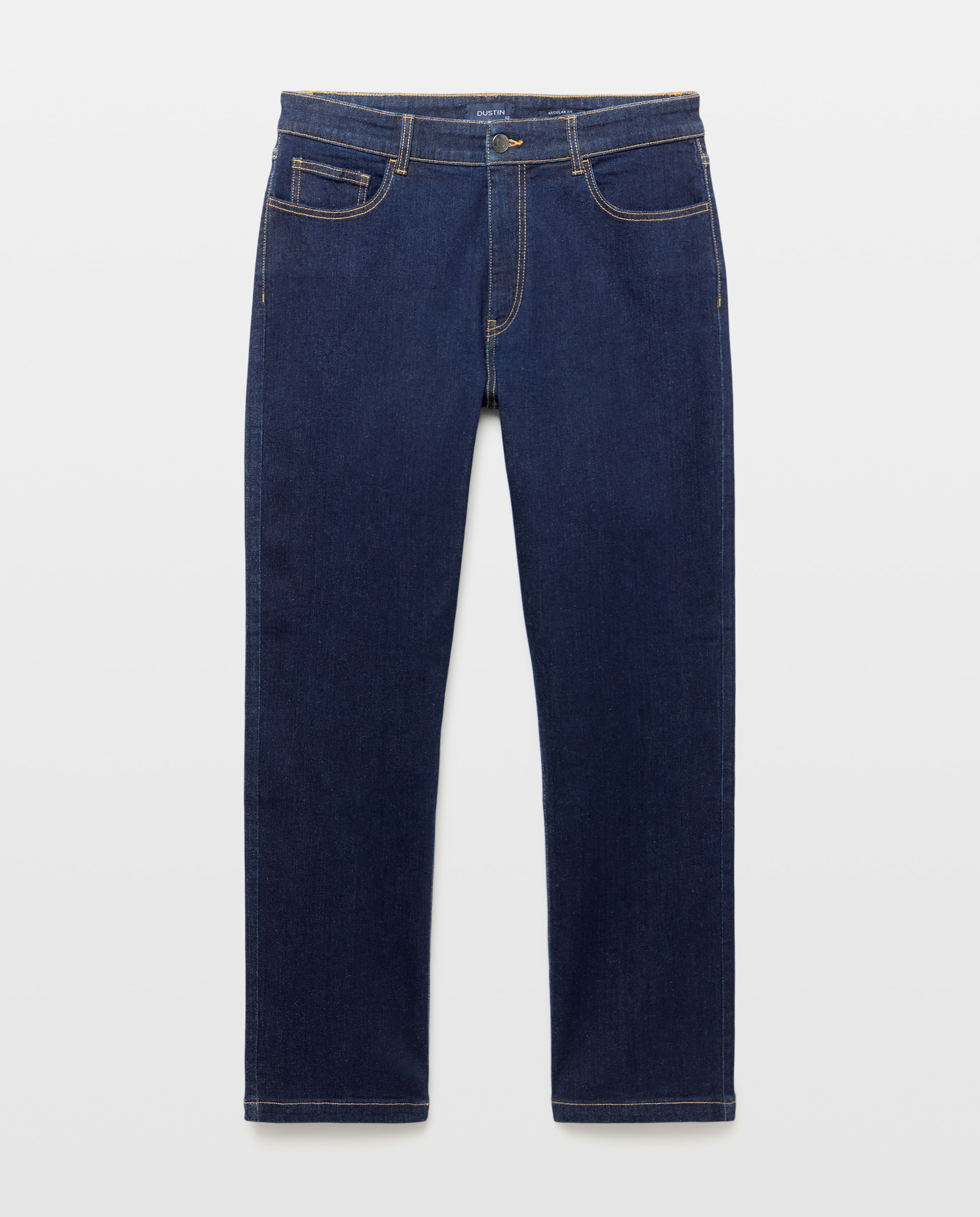 Jeans regular de homem Azul-índigo-4