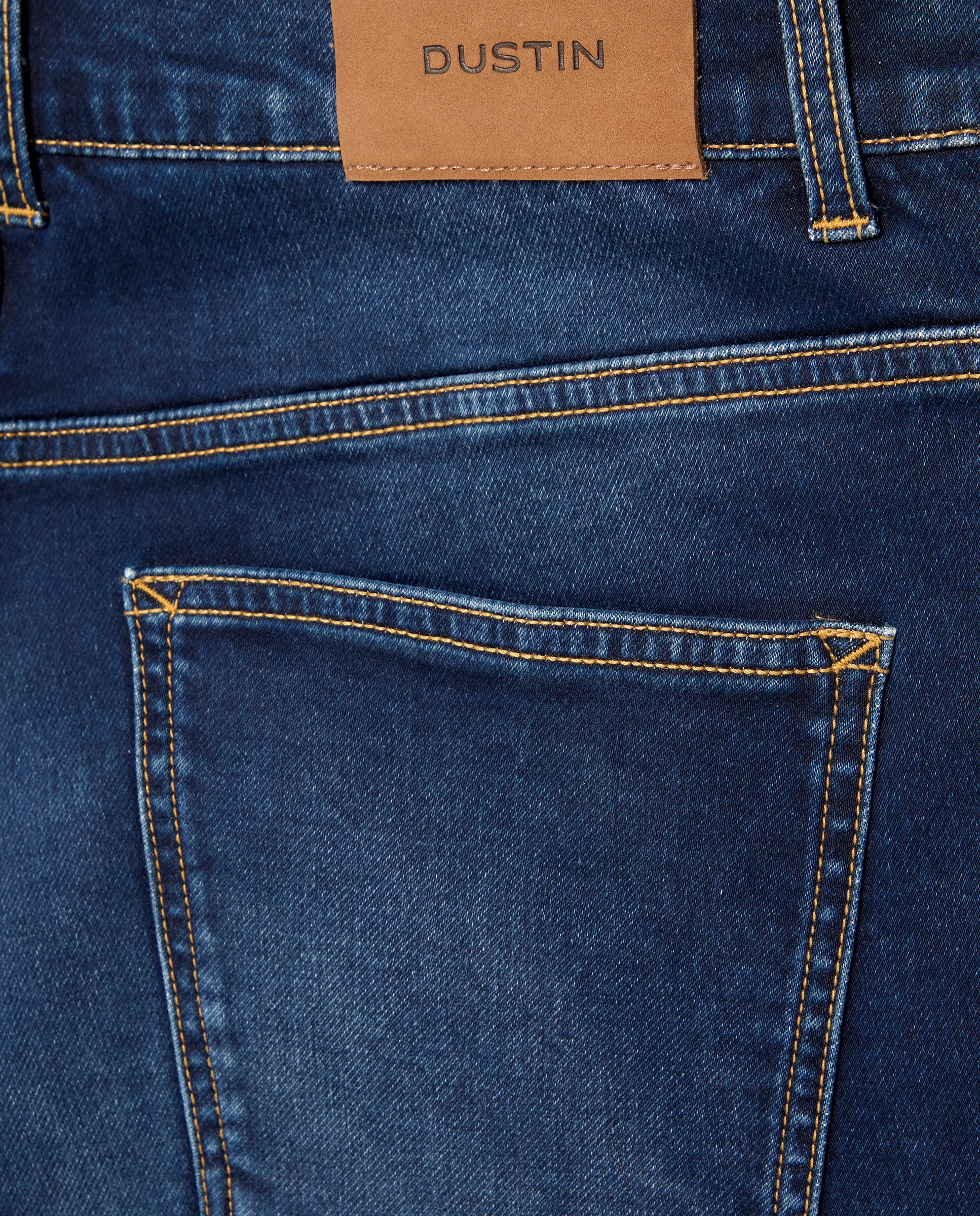 Jeans de Malha Regular Azul-marinho-5