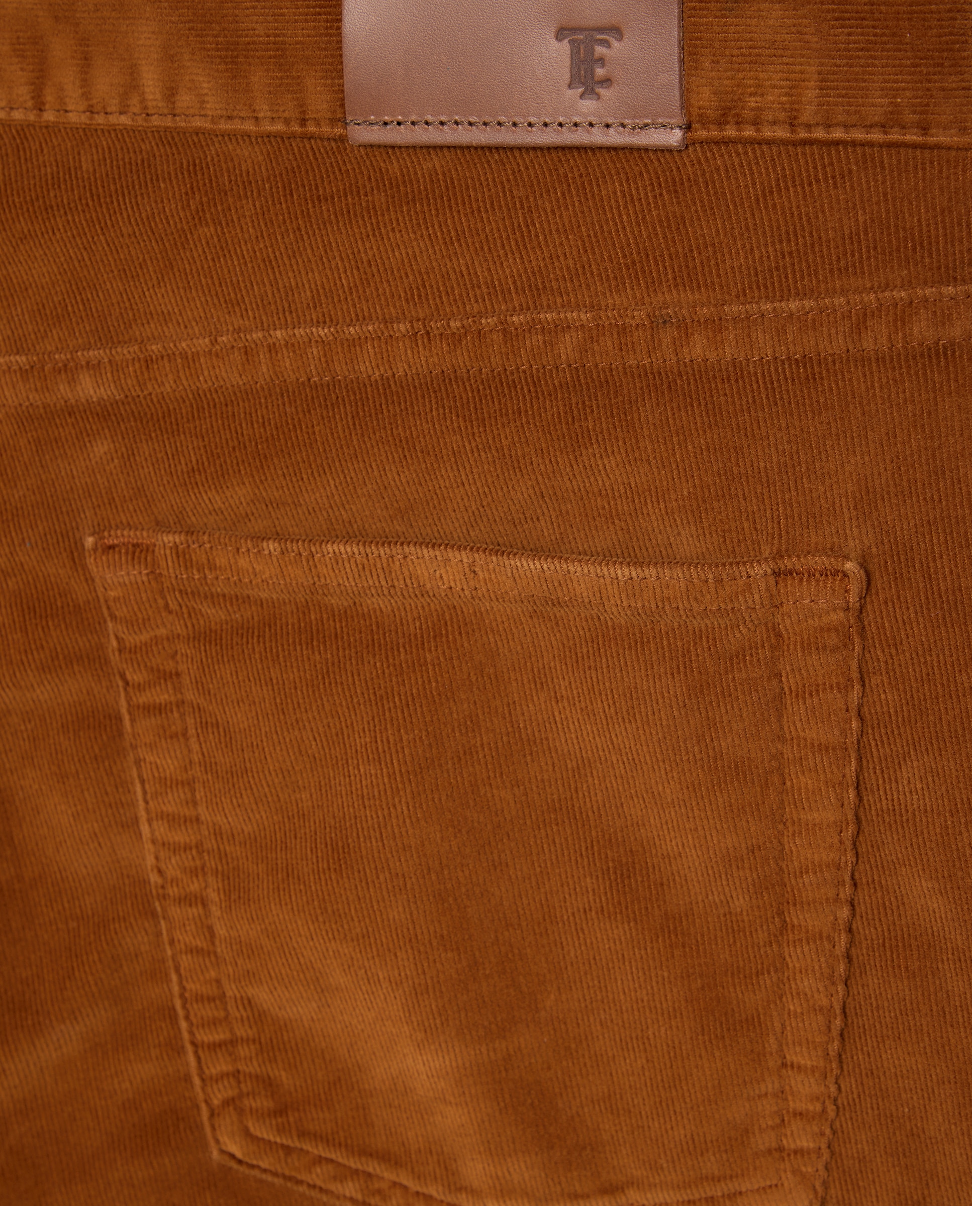 Pantalón pana regular fit cinco bolsillos hombre - Emidio Tucci - Camel Camel-5