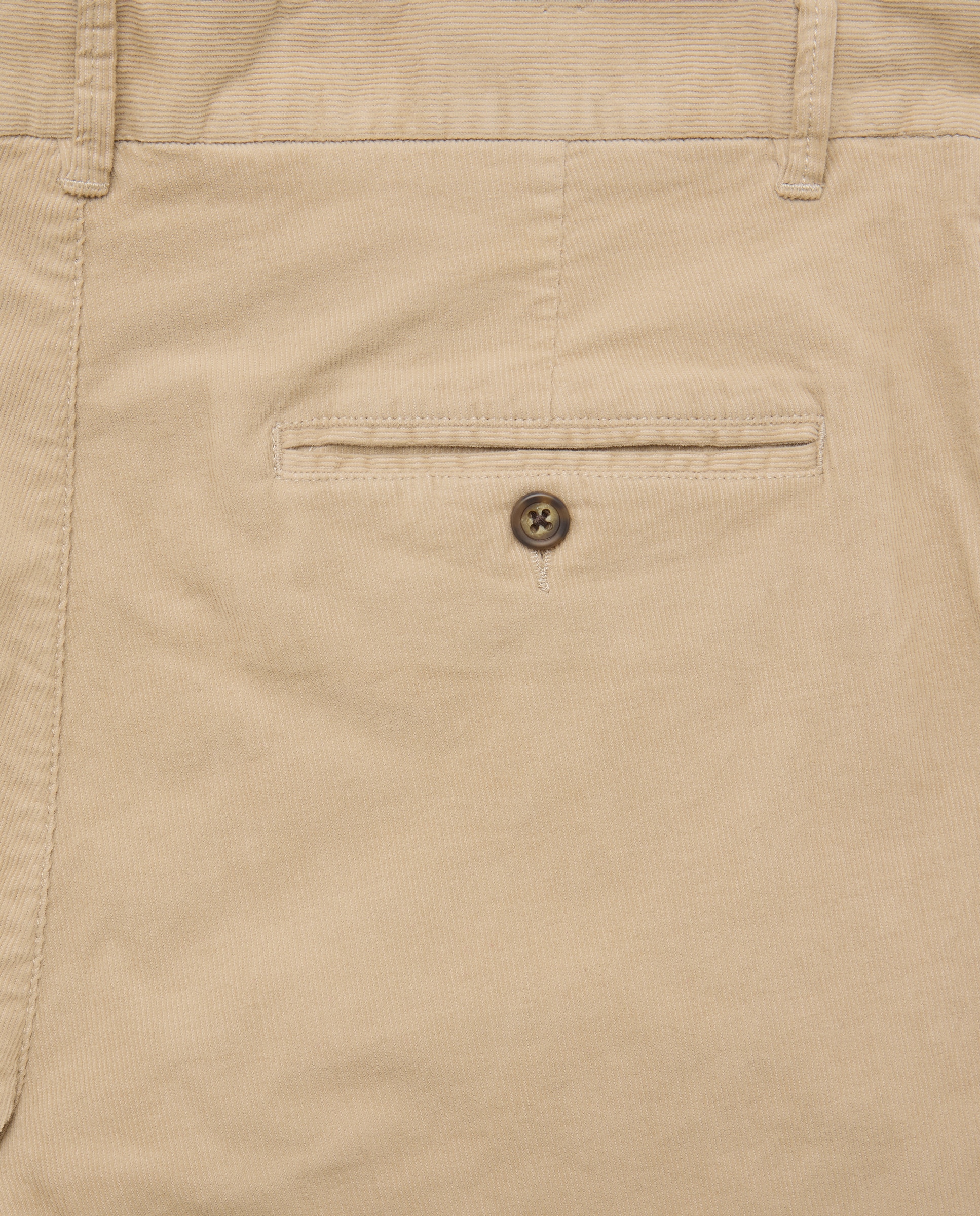 Pantalón pana slim fit tintado en prenda hombre - Emidio Tucci - Beige Beige-5