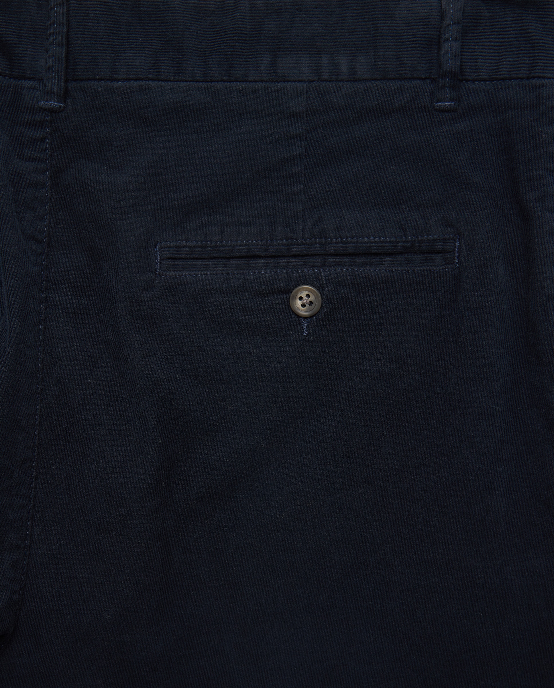 Pantalón pana slim fit tintado en prenda hombre - Emidio Tucci - Azul Azul-5