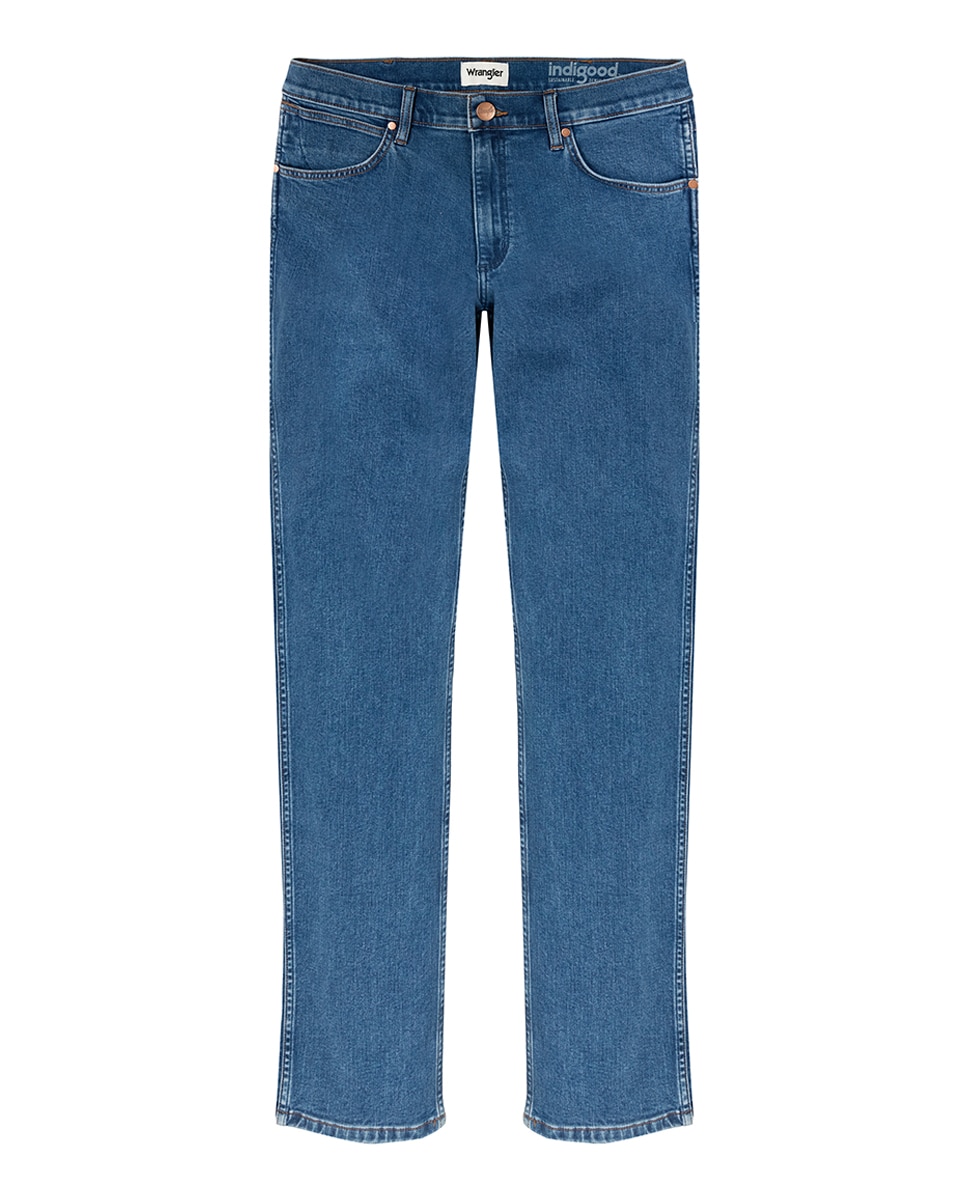 Jeans de 5 Bolsos Greensboro Regular Azul-4