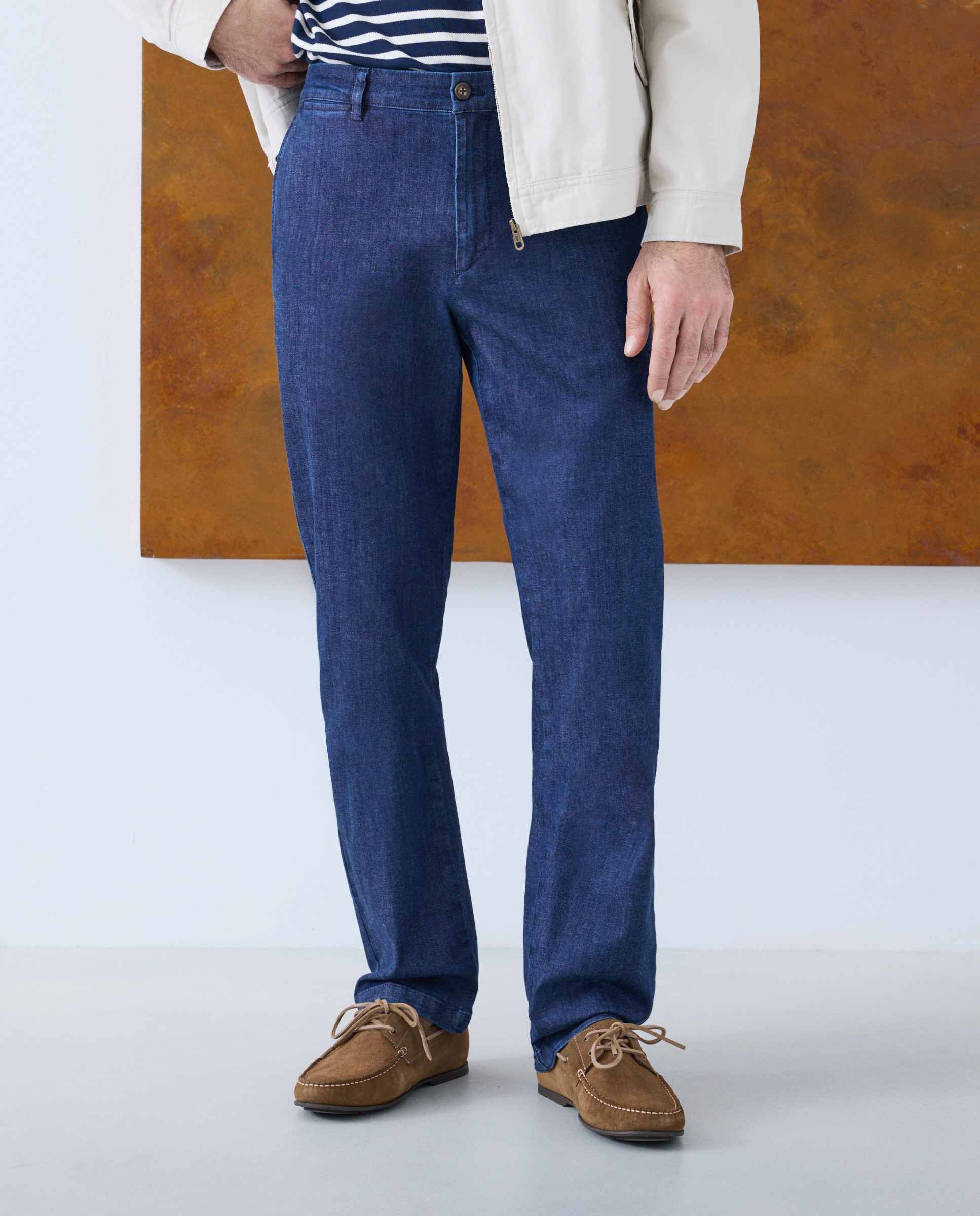 Pantalón de hombre Sport Fit Regular - Emidio Tucci - Azul marino Azul marino-2