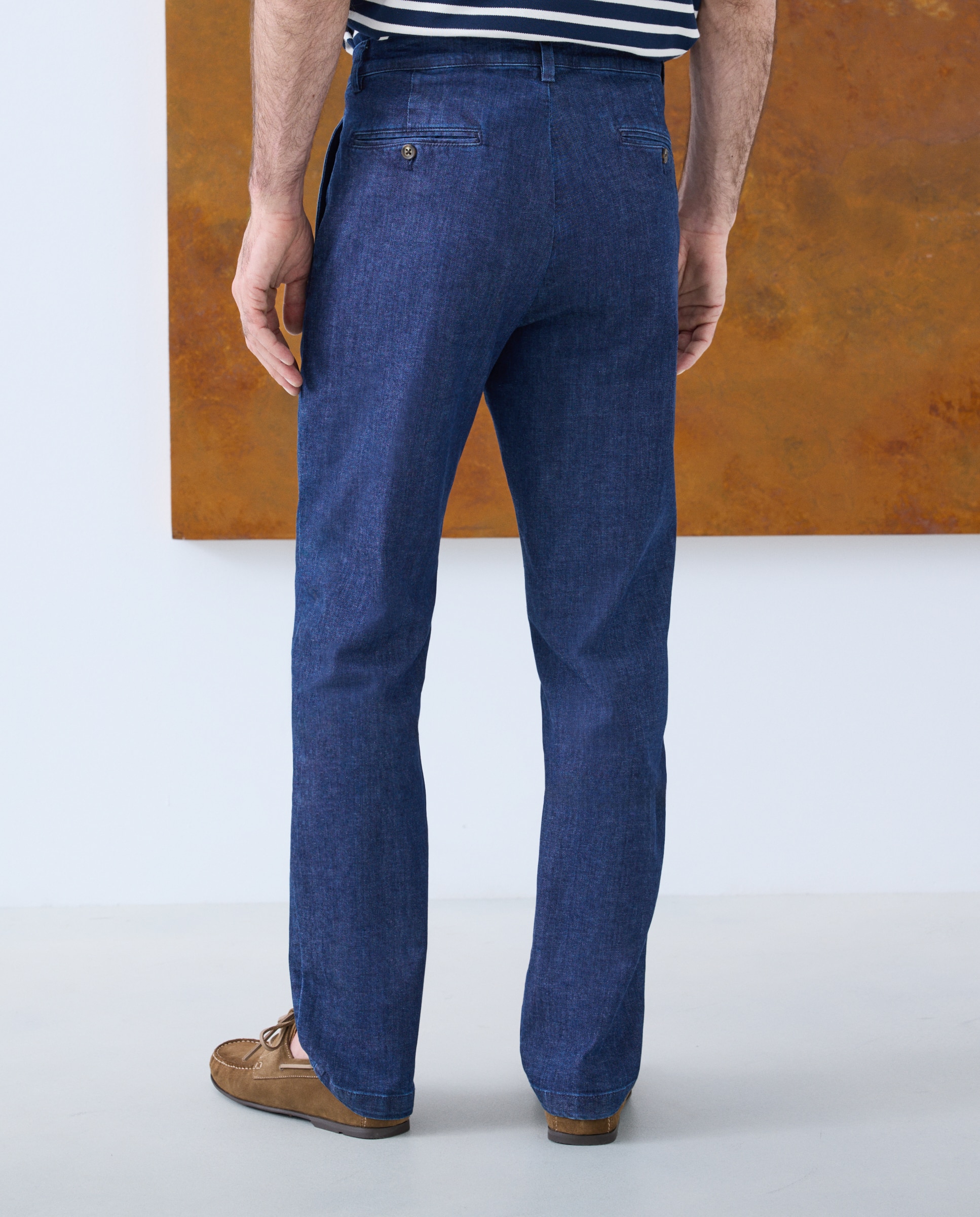 Pantalón de hombre Sport Fit Regular - Emidio Tucci - Azul marino Azul marino-3