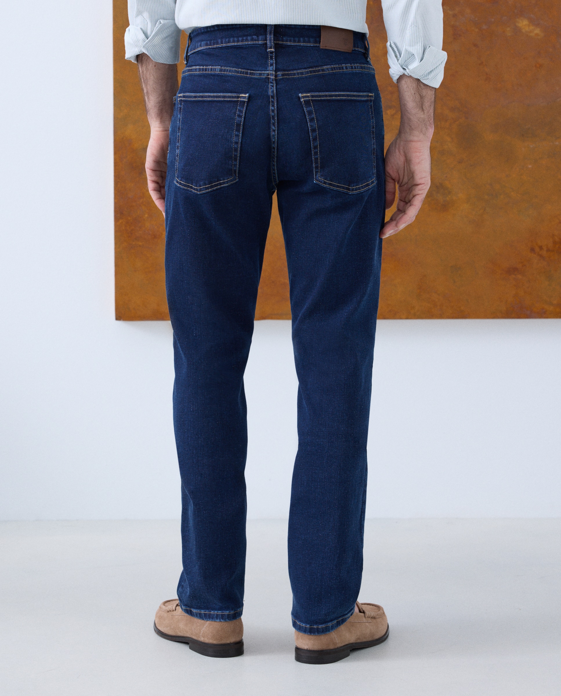 Jeans de 5 Bolsos Denim-3