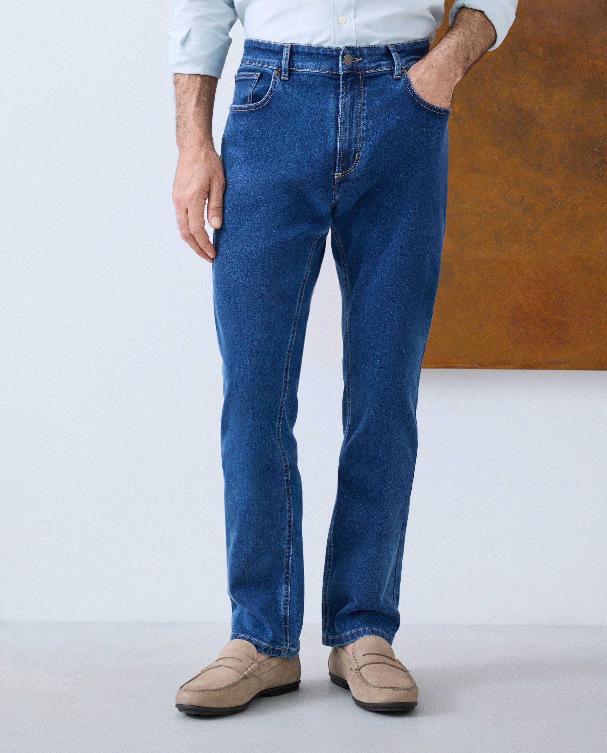 Jeans de 5 Bolsos Denim-2