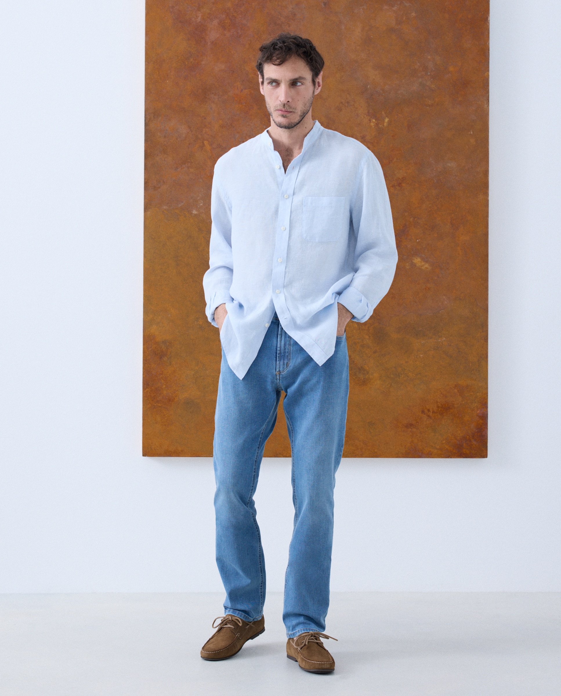 Jeans de 5 Bolsos Denim-1