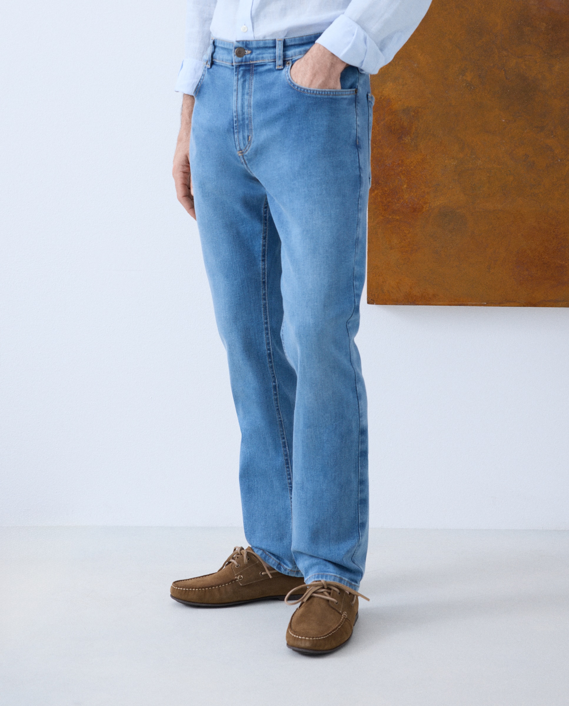 Jeans de 5 Bolsos Denim-2