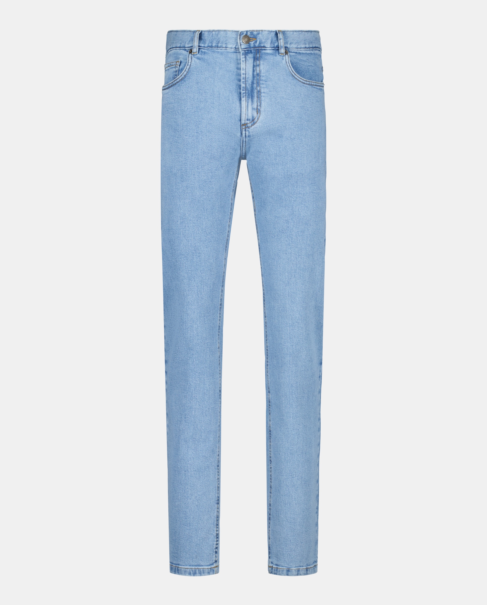 Jeans de 5 Bolsos Azul-4
