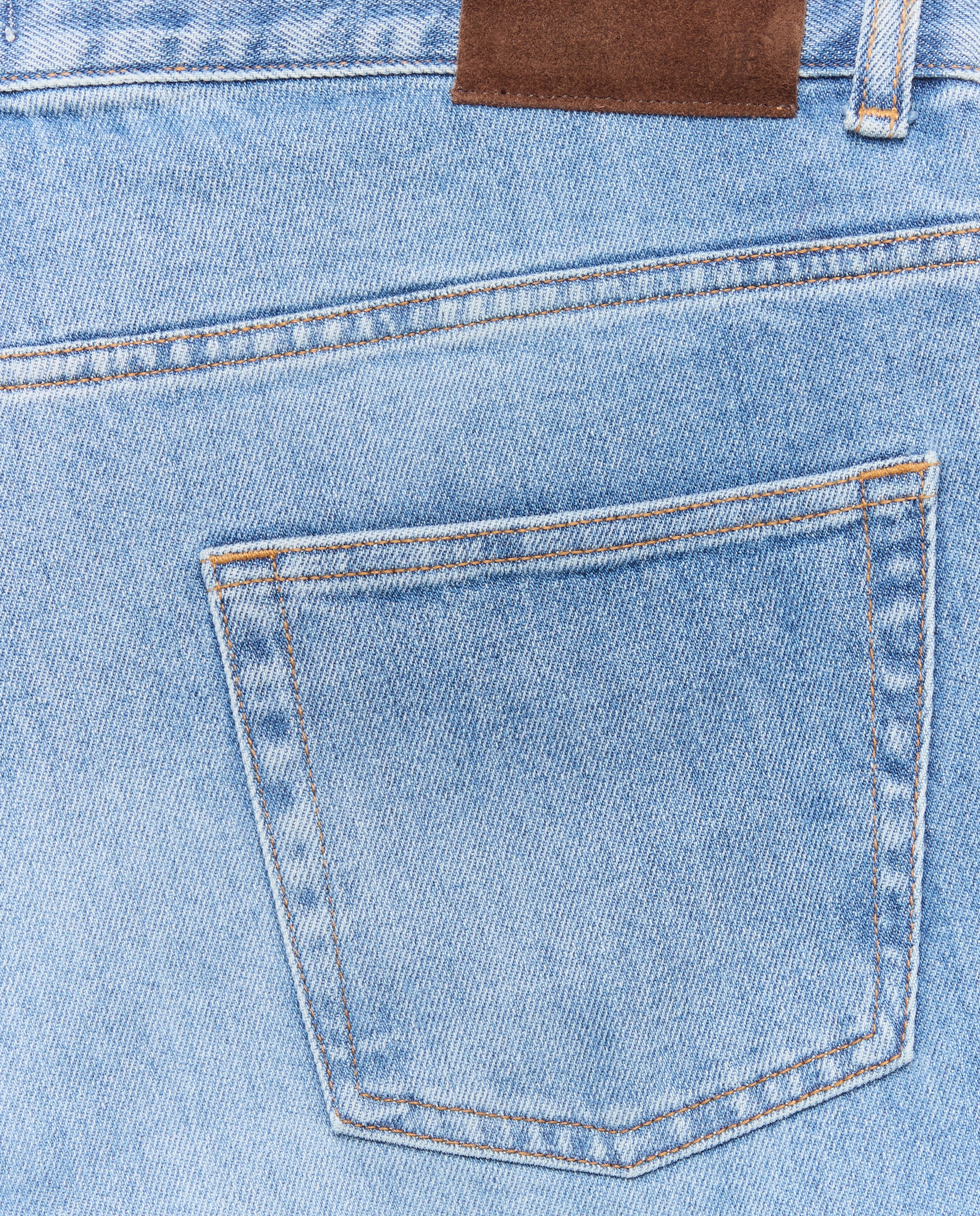 Jeans de 5 Bolsos Azul-5