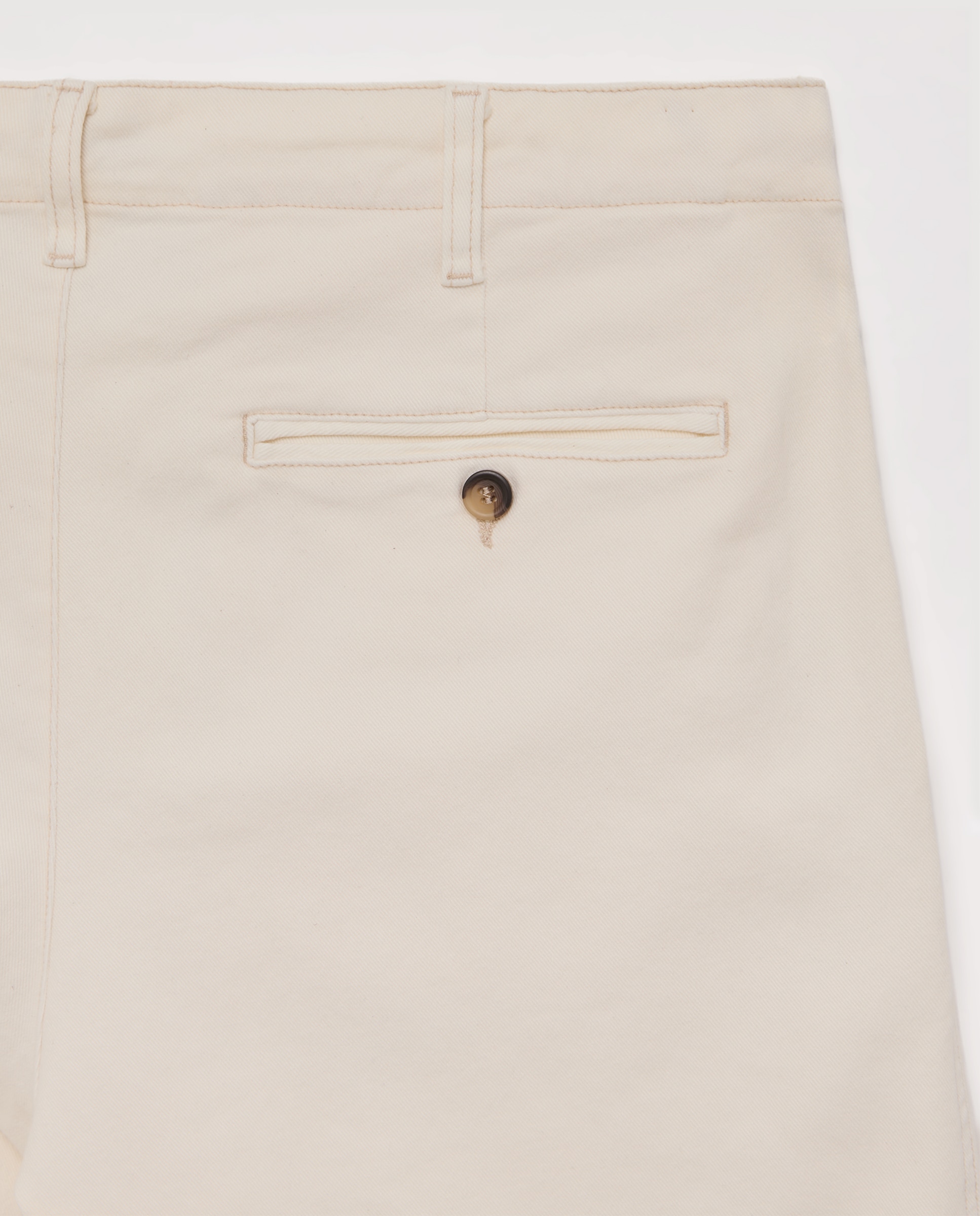 Pantalón denim regular fit corte chino hombre - Emidio Tucci - Crudo Crudo-2