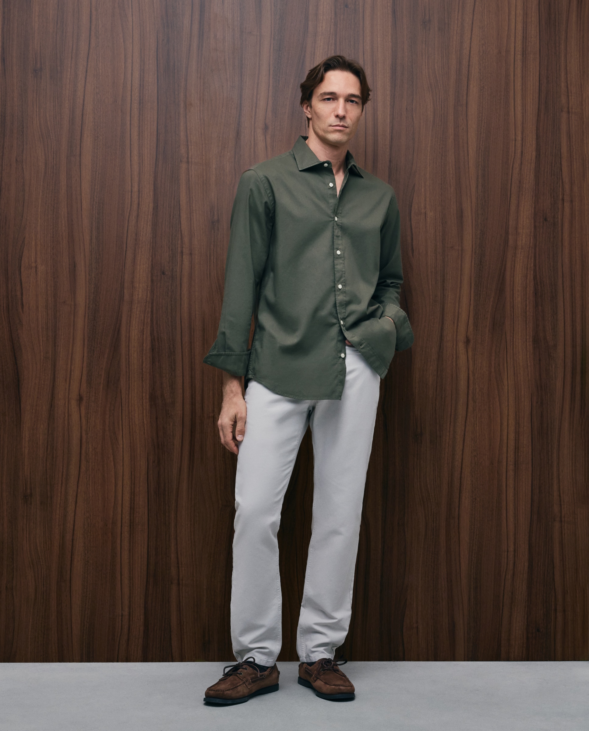 Pantalón de hombre 5 bolsillos - Emidio Tucci - 850 Piedra 850 Piedra-1