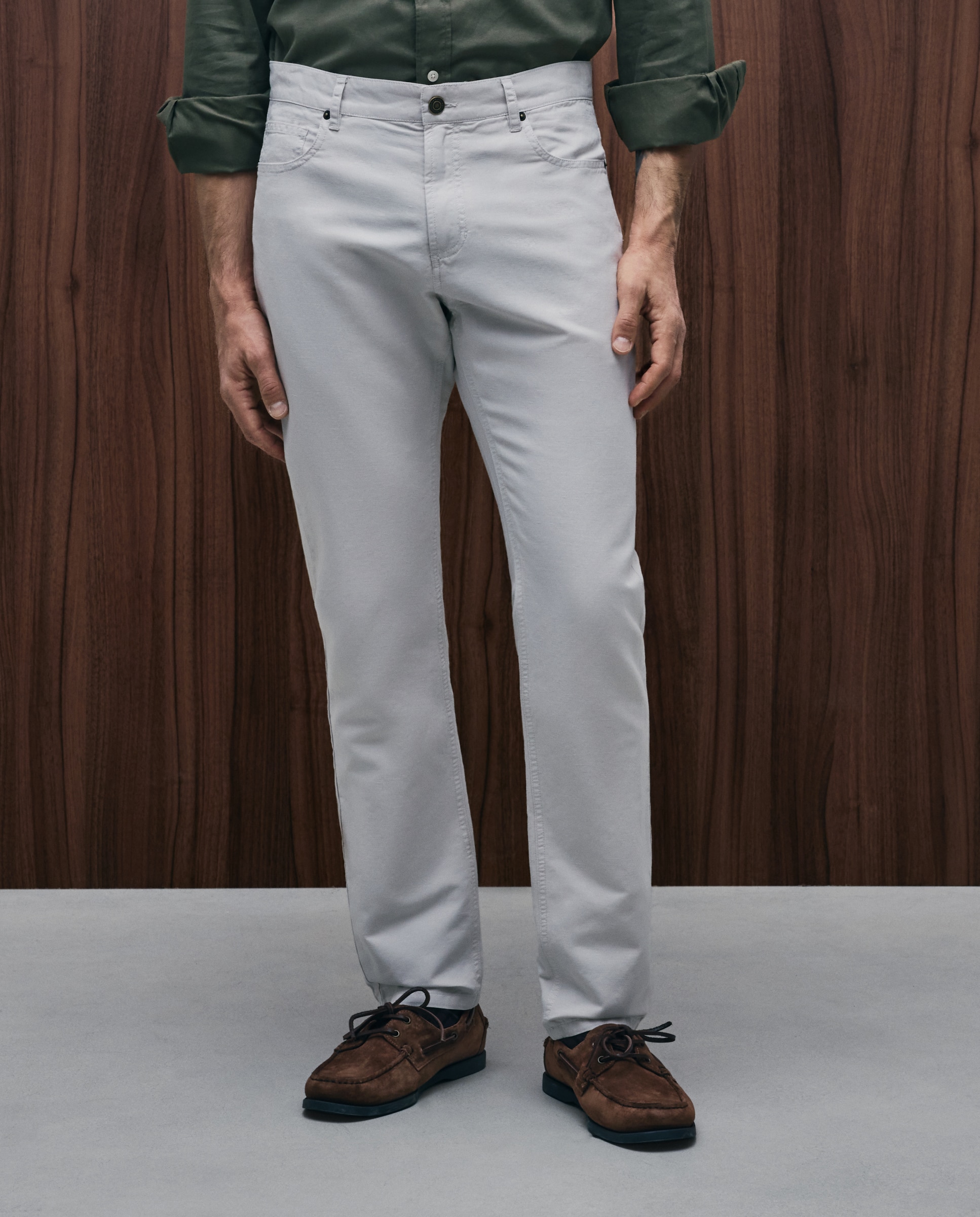 Pantalón de hombre 5 bolsillos - Emidio Tucci - 850 Piedra 850 Piedra-2