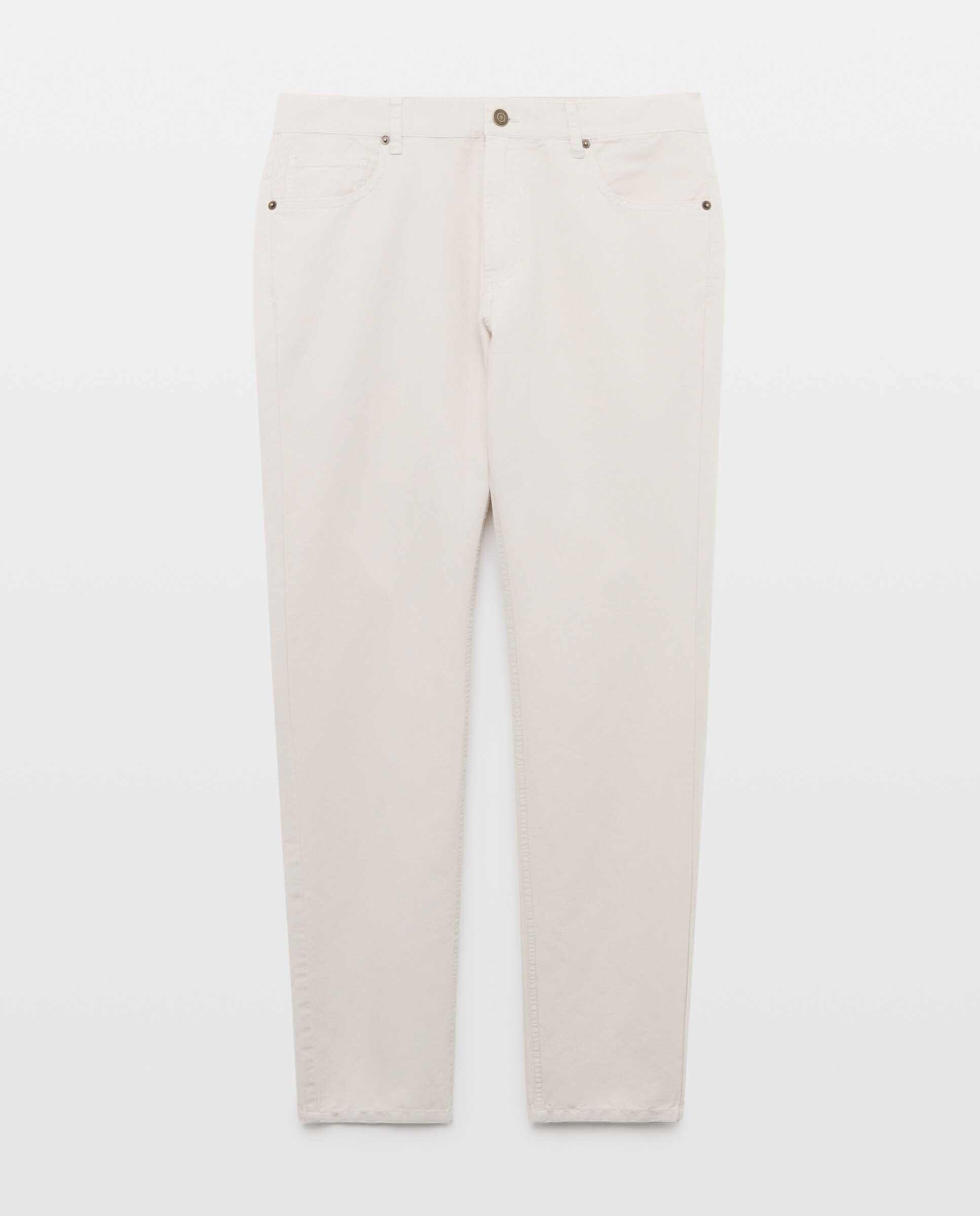 Pantalón de hombre 5 bolsillos - Emidio Tucci - 850 Piedra 850 Piedra-4