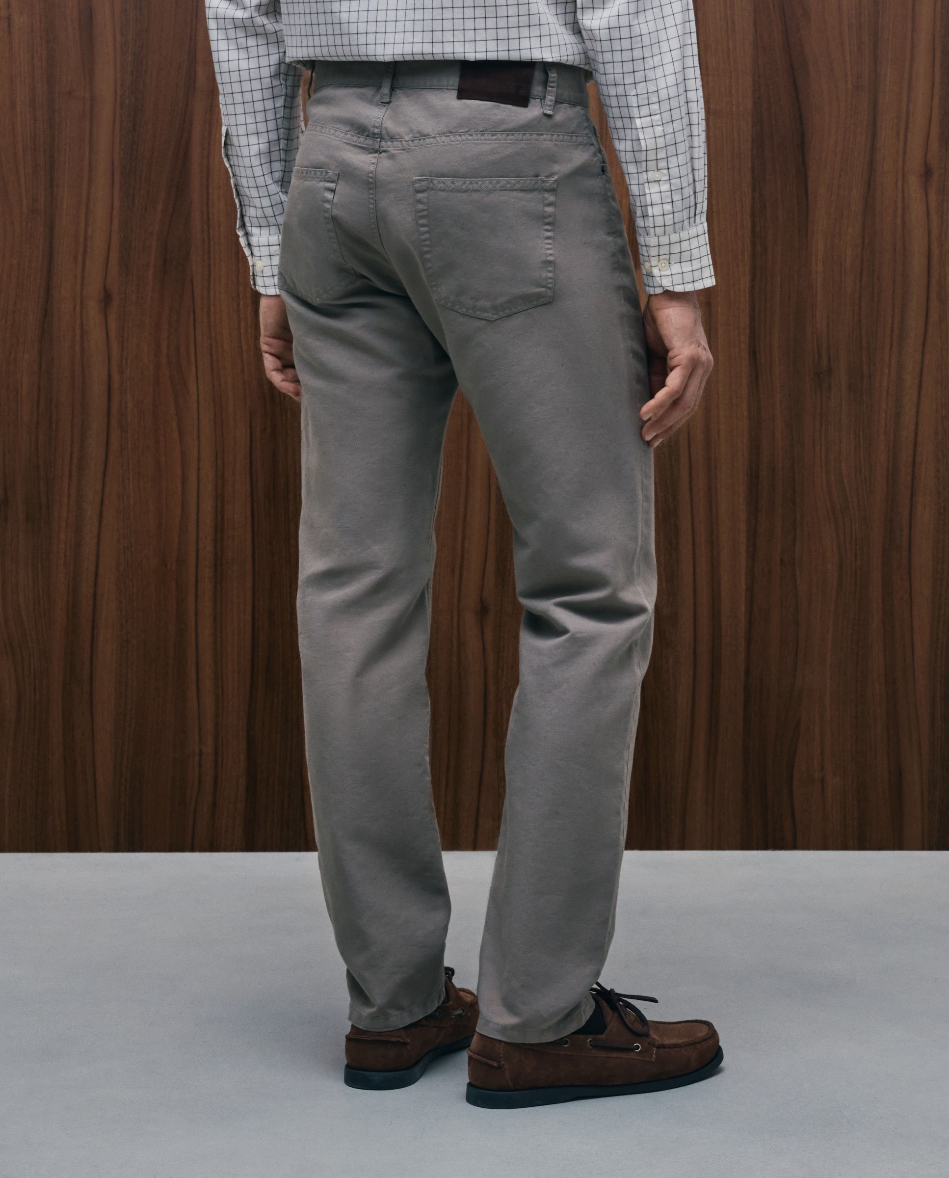 Pantalón de hombre 5 bolsillos - Emidio Tucci - Azul claro Azul claro-3