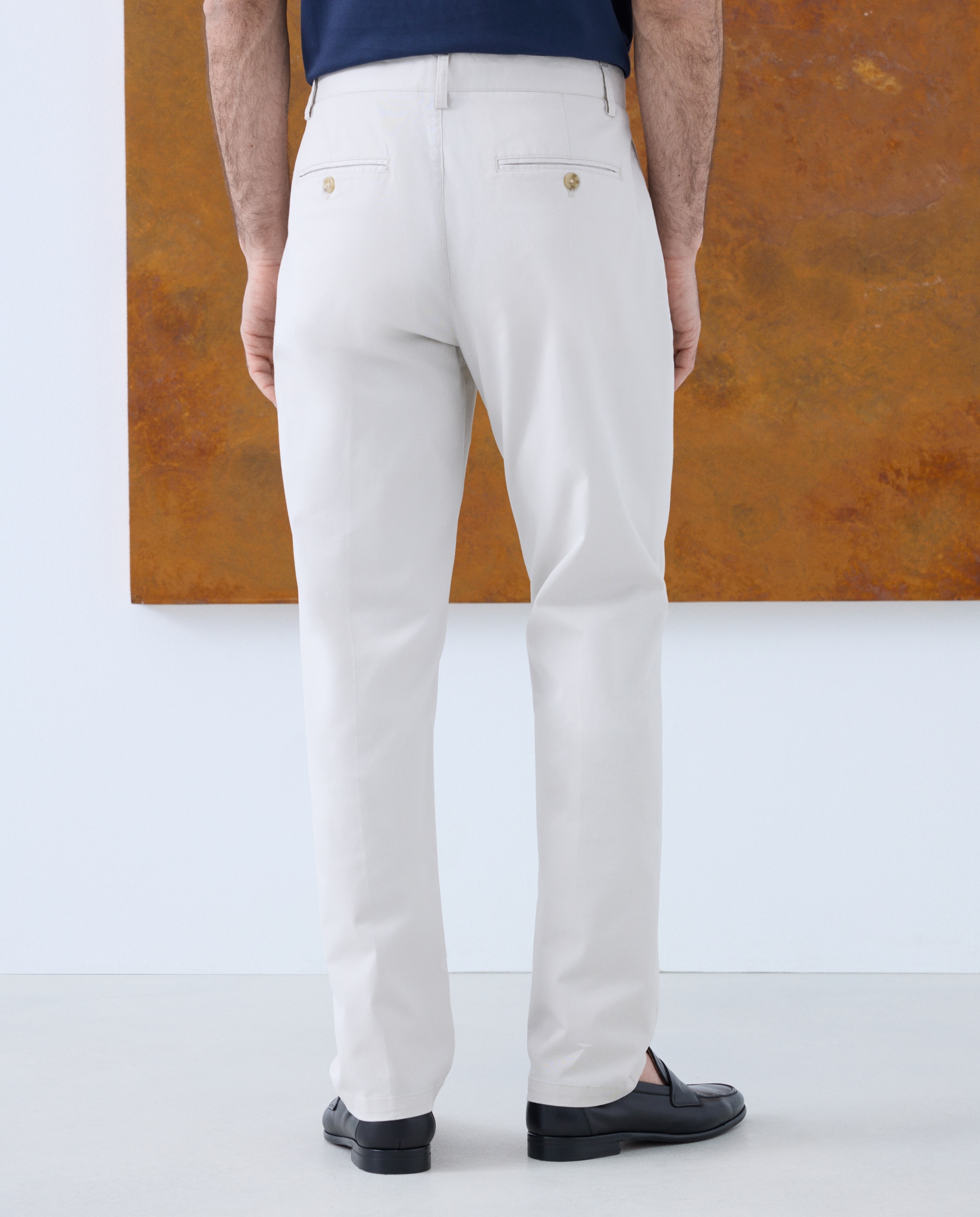 Pantalón de hombre sport Fit Slim - Emidio Tucci - Gris claro Gris claro-3