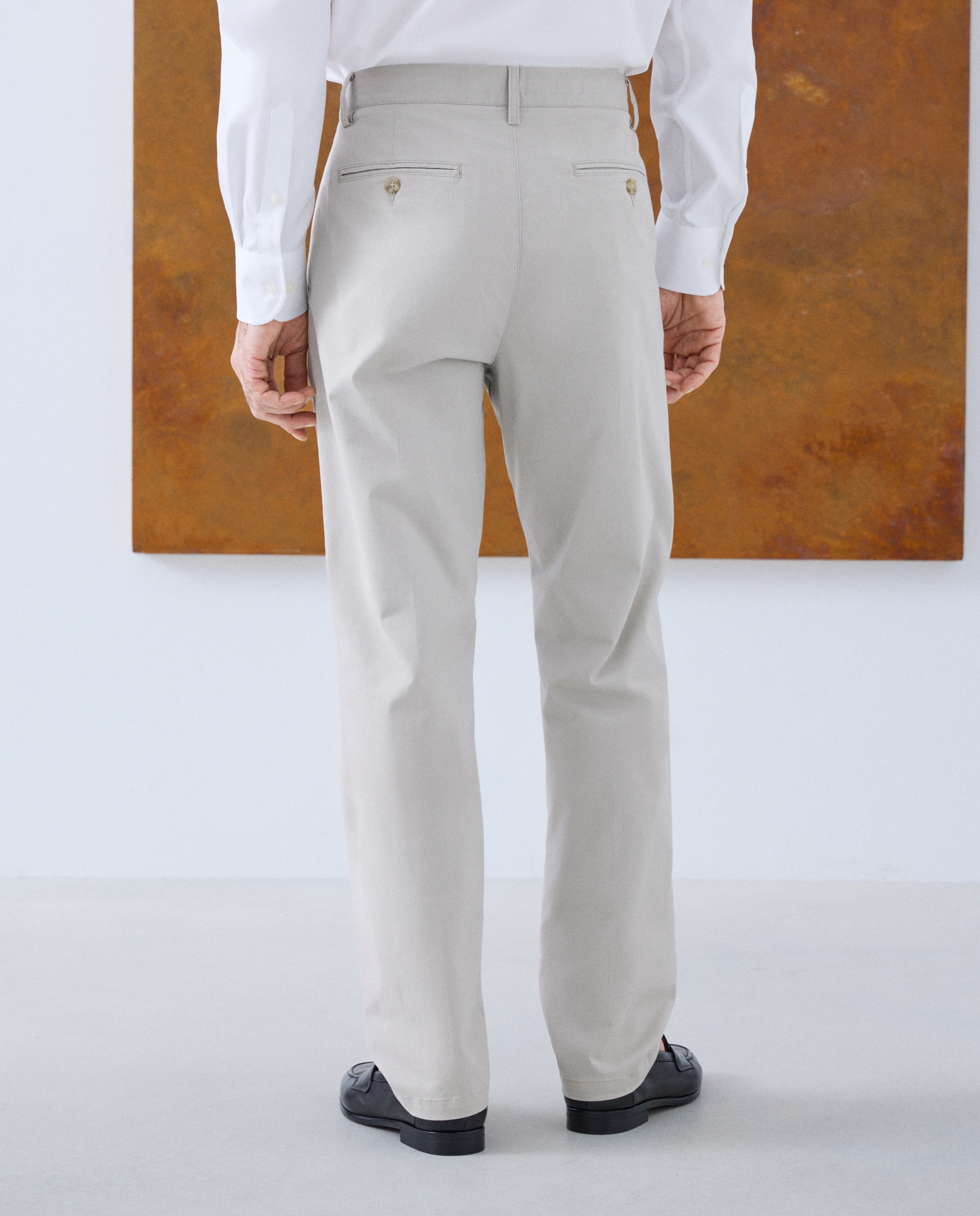 Calças Desportivas Regular Fit Pedra-3