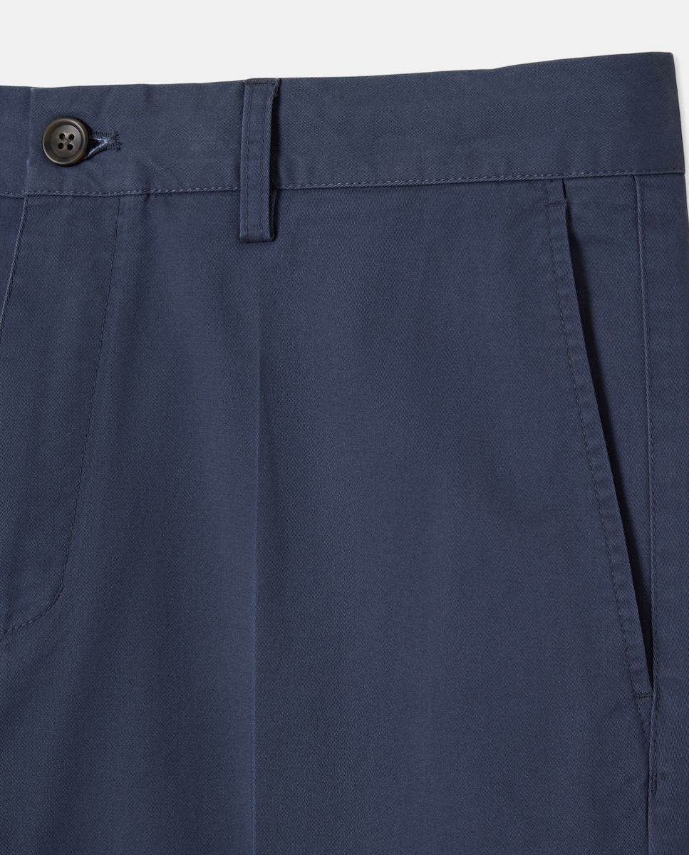 Calças Desportivas Regular Fit Azul-5