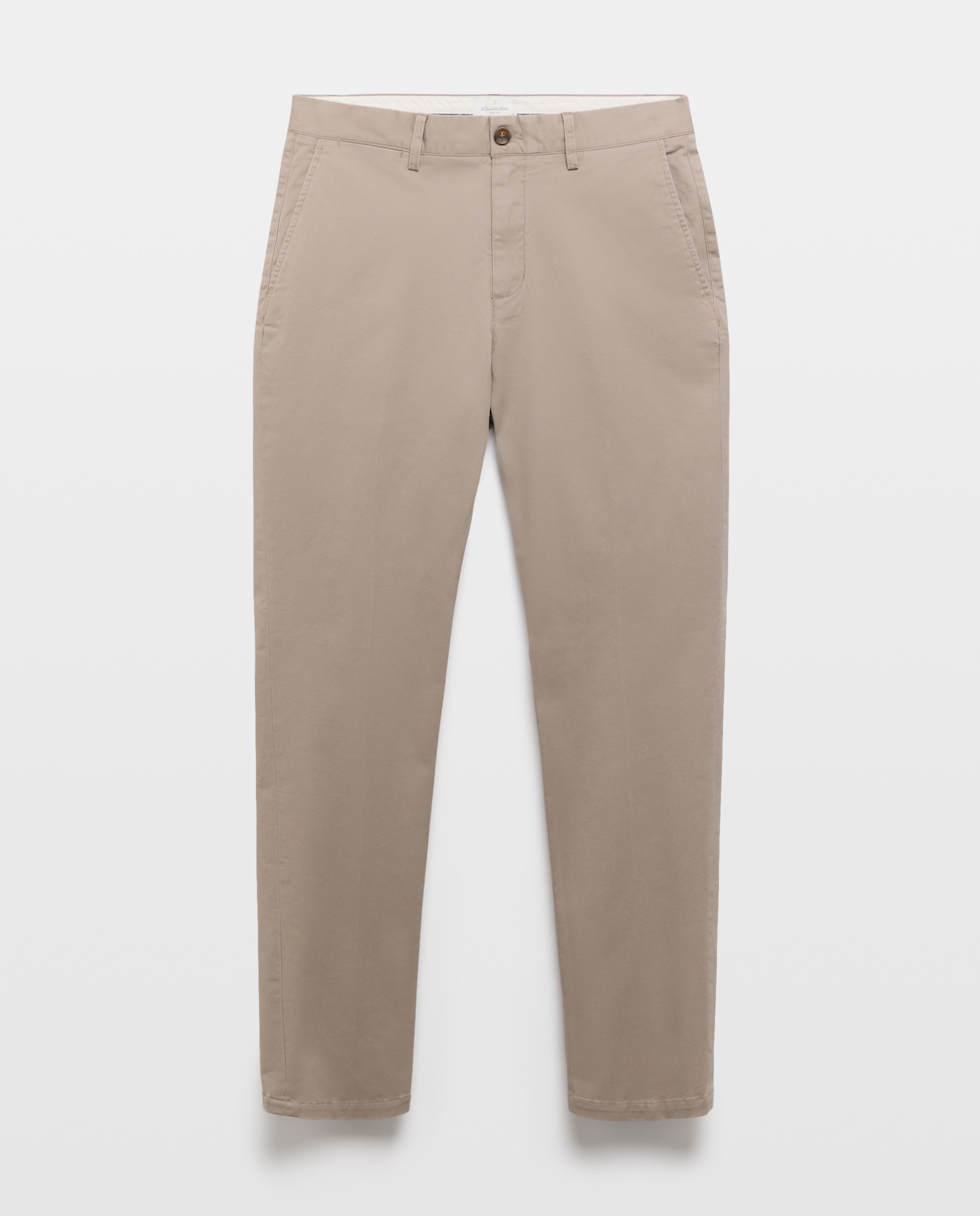 Calças Desportivas Slim Fit Castanho-4