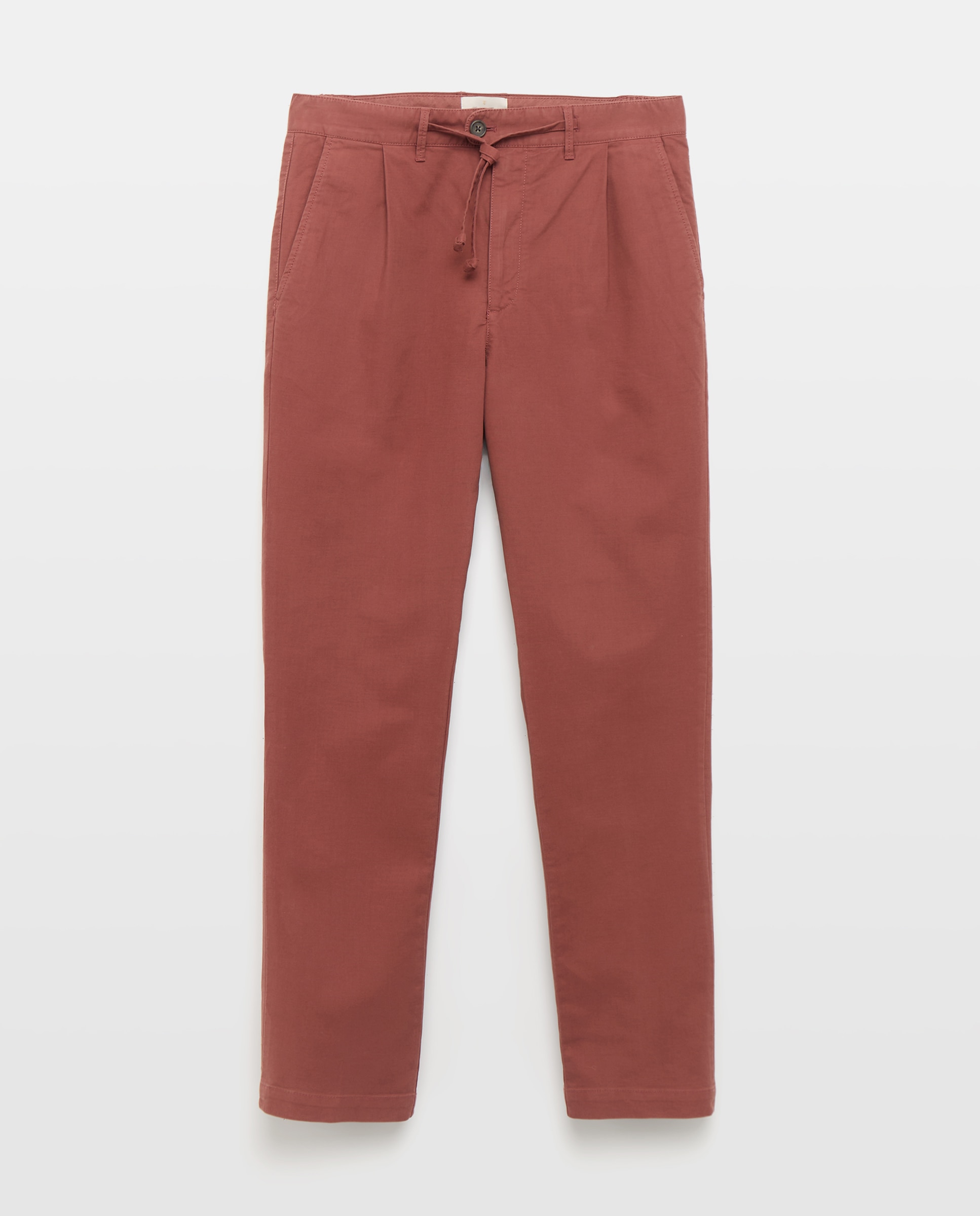 Pantalón de hombre sport Fit Regular - Emidio Tucci - Burdeos Burdeos-4