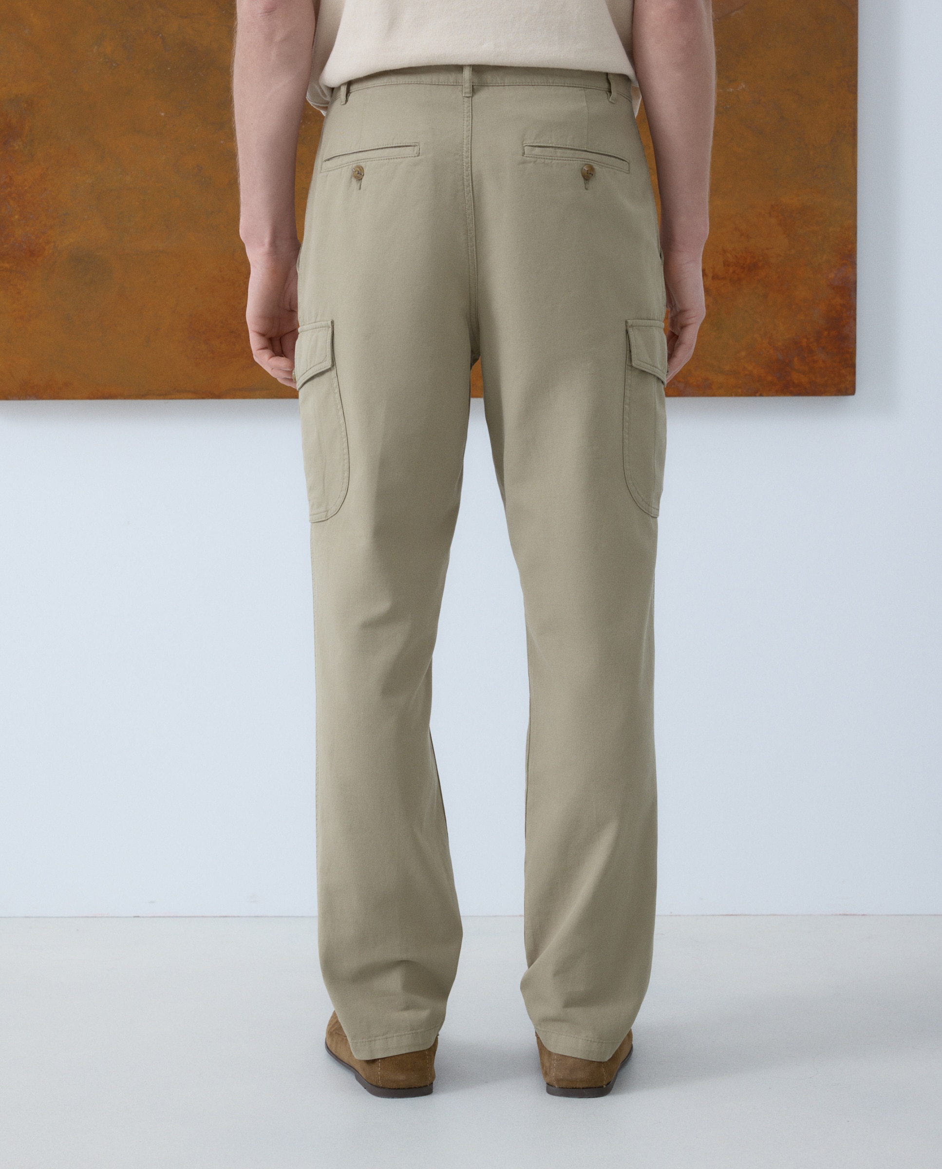 Pantalón de hombre sport Fit Regular - Emidio Tucci - Verde Verde-3