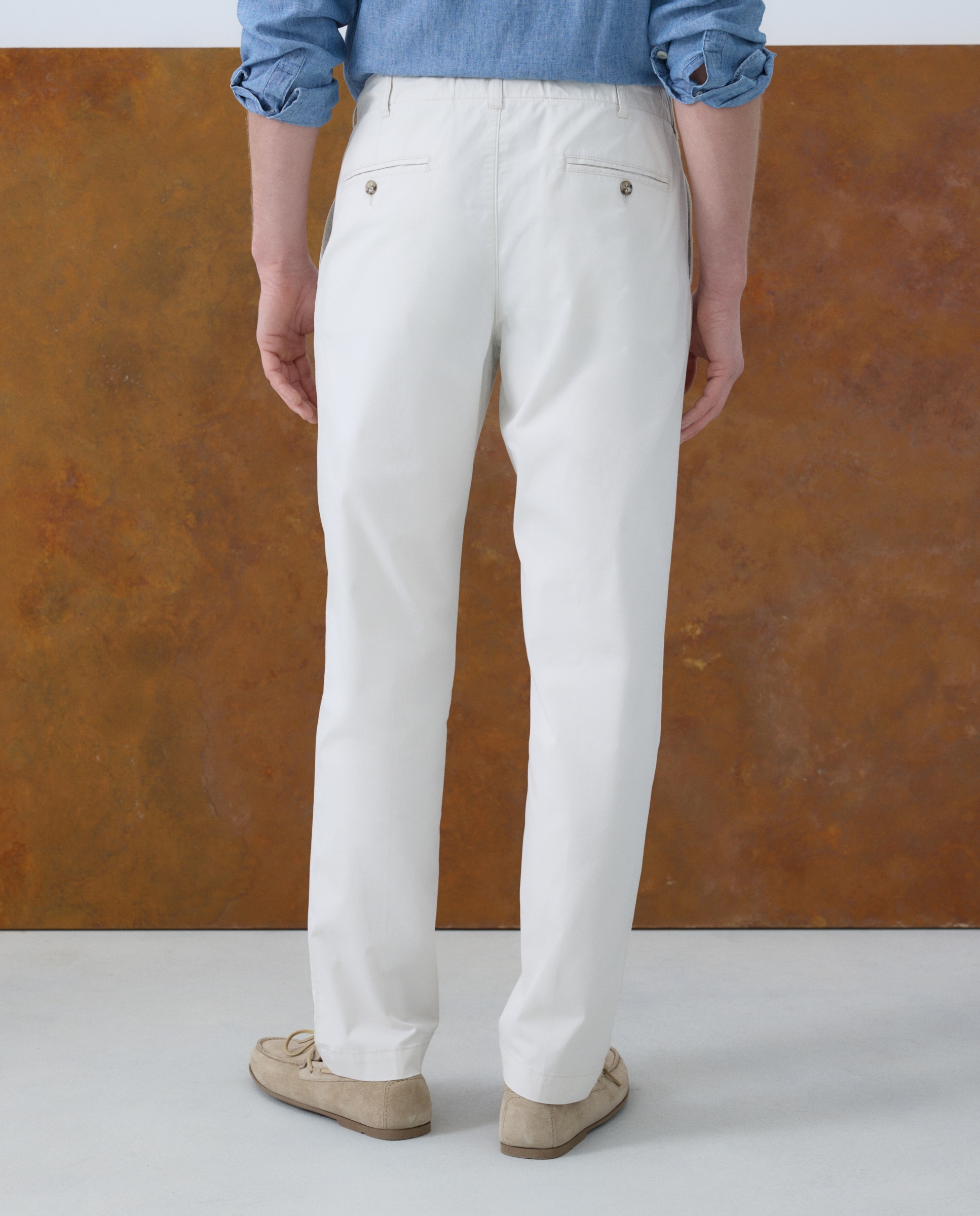Pantalón de hombre sport Fit Regular - Emidio Tucci - Piedra Piedra-3
