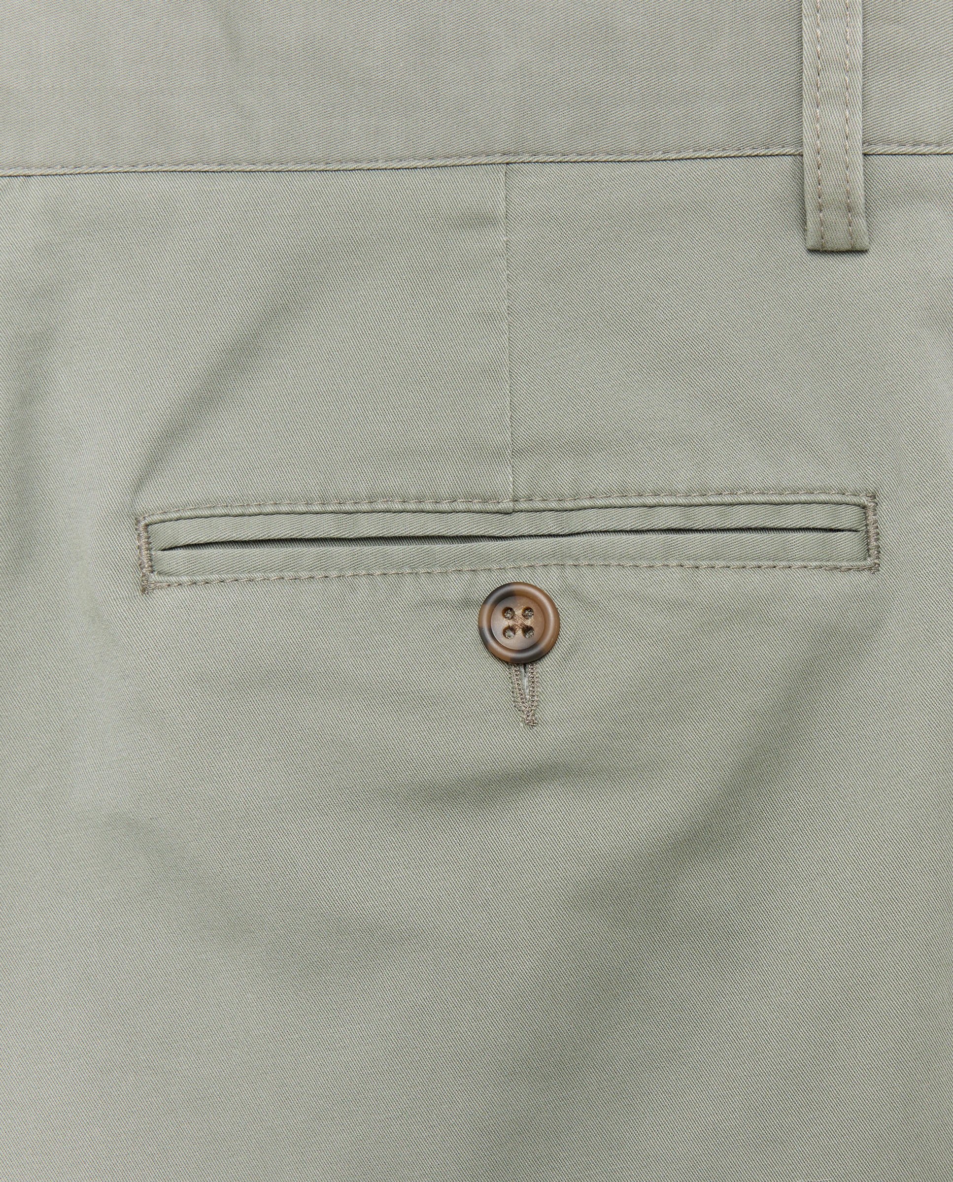 Pantalón chino regular fit twill hombre - Emidio Tucci - Verde Verde-5