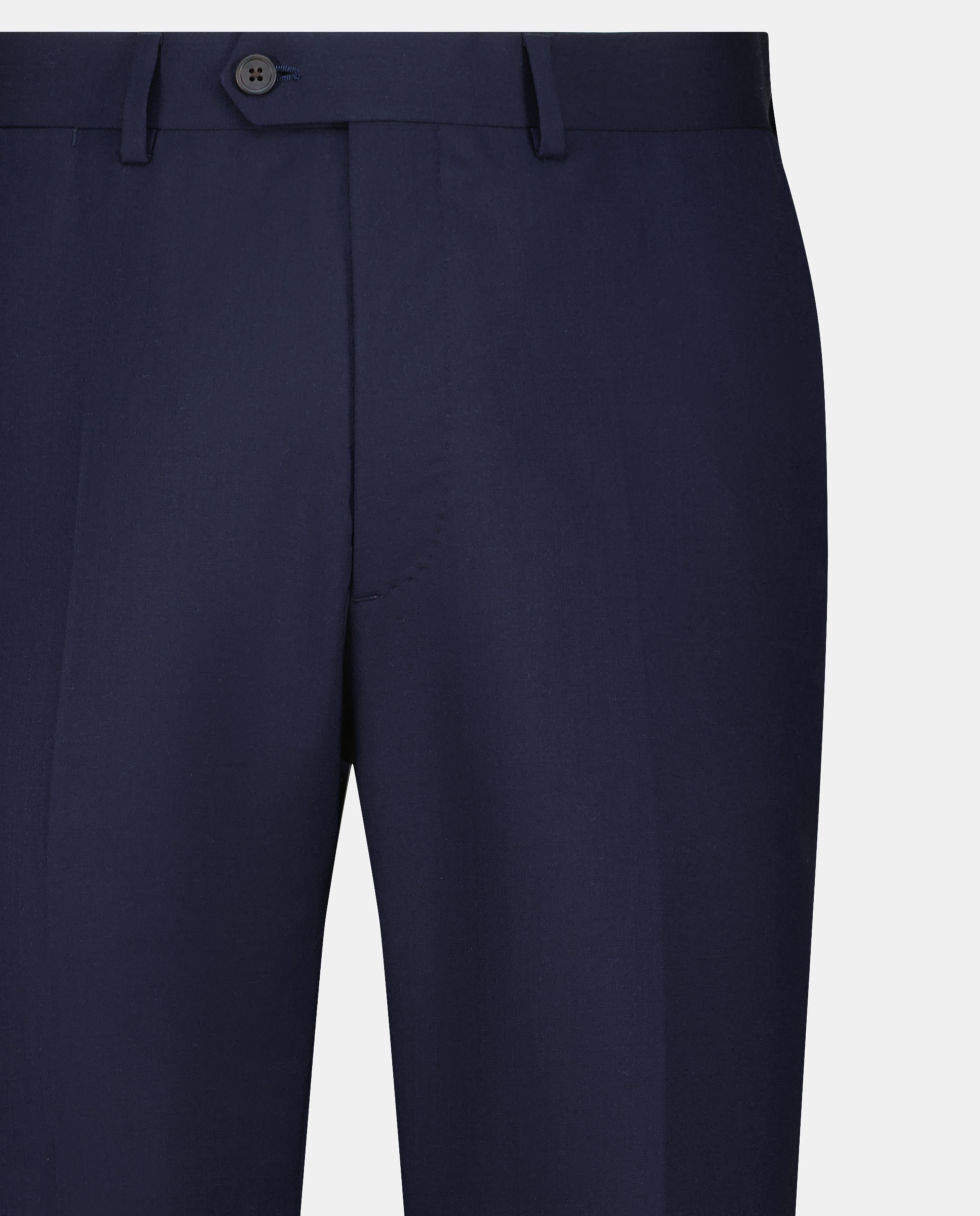 Calças Formais Regular Fit Azul-marinho-5