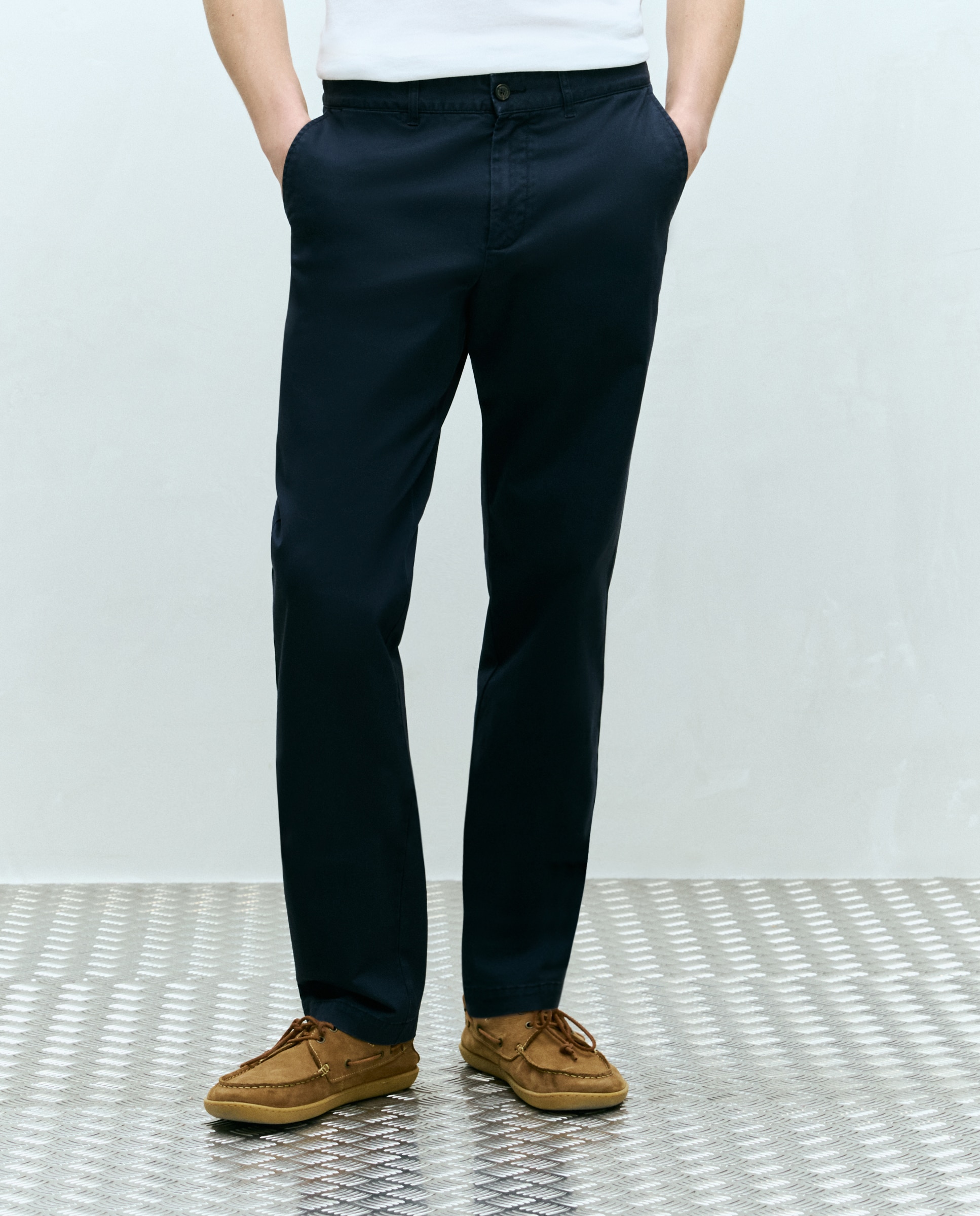 Pantalón hombre de sport, regular algodón elastómero - Dustin - Azul marino Azul marino-2