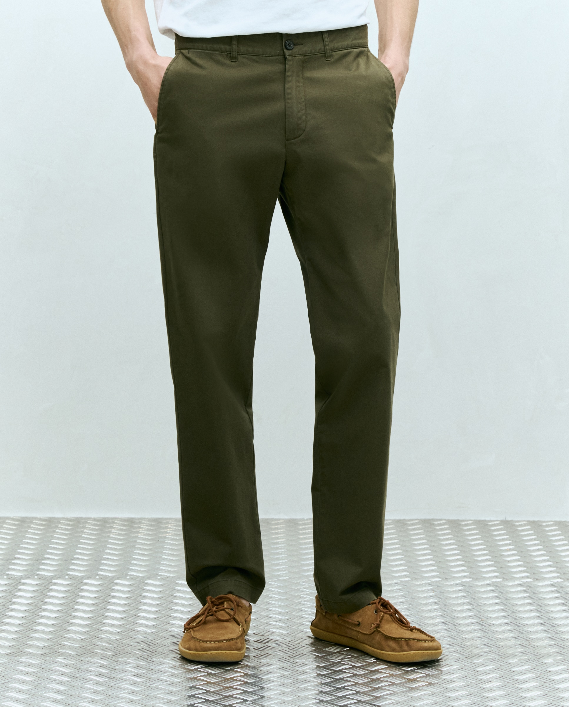 Pantalón sport básico strech hombre - Dustin - Verde Verde-2