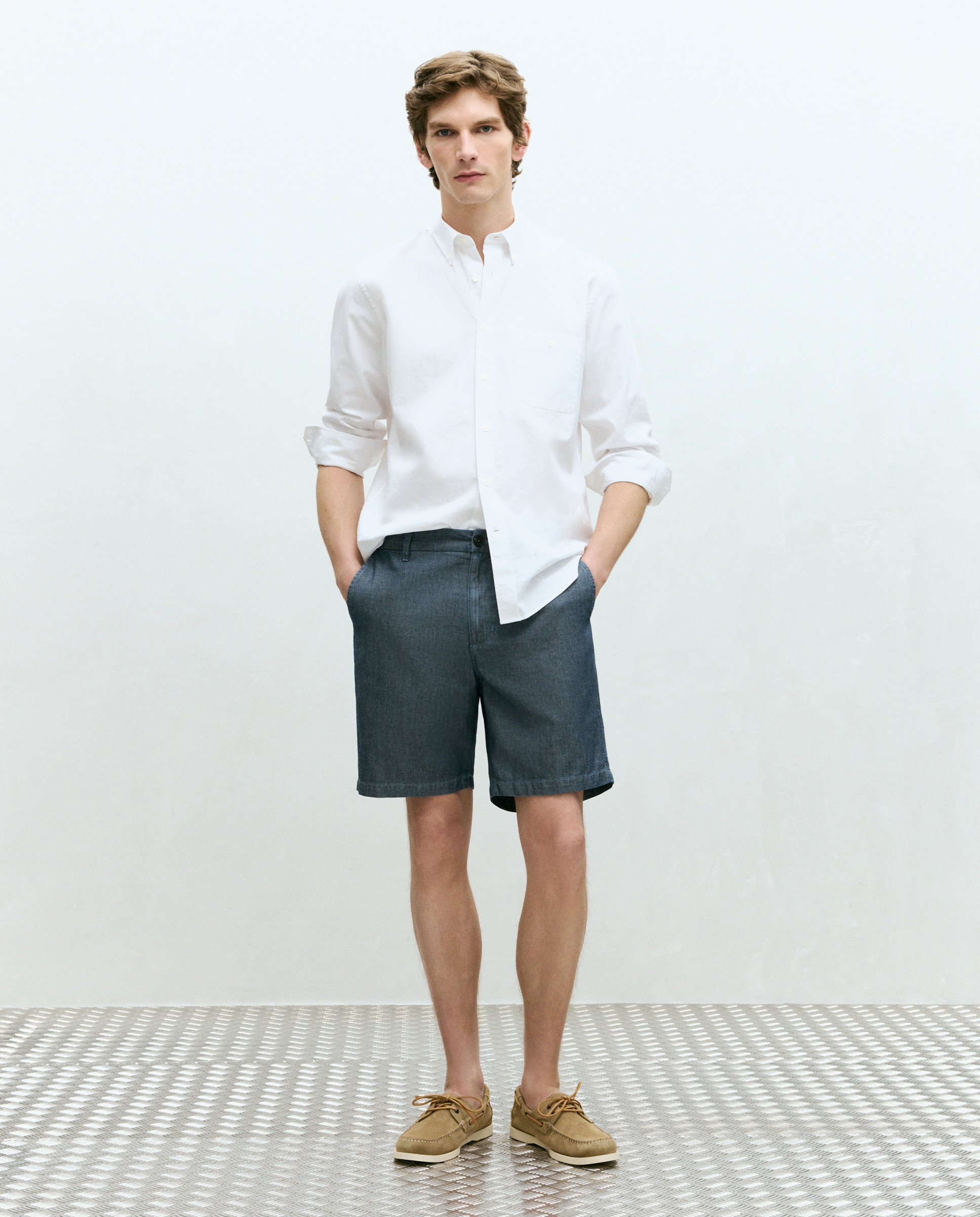 Dustin - Bermuda de hombre sport regular..