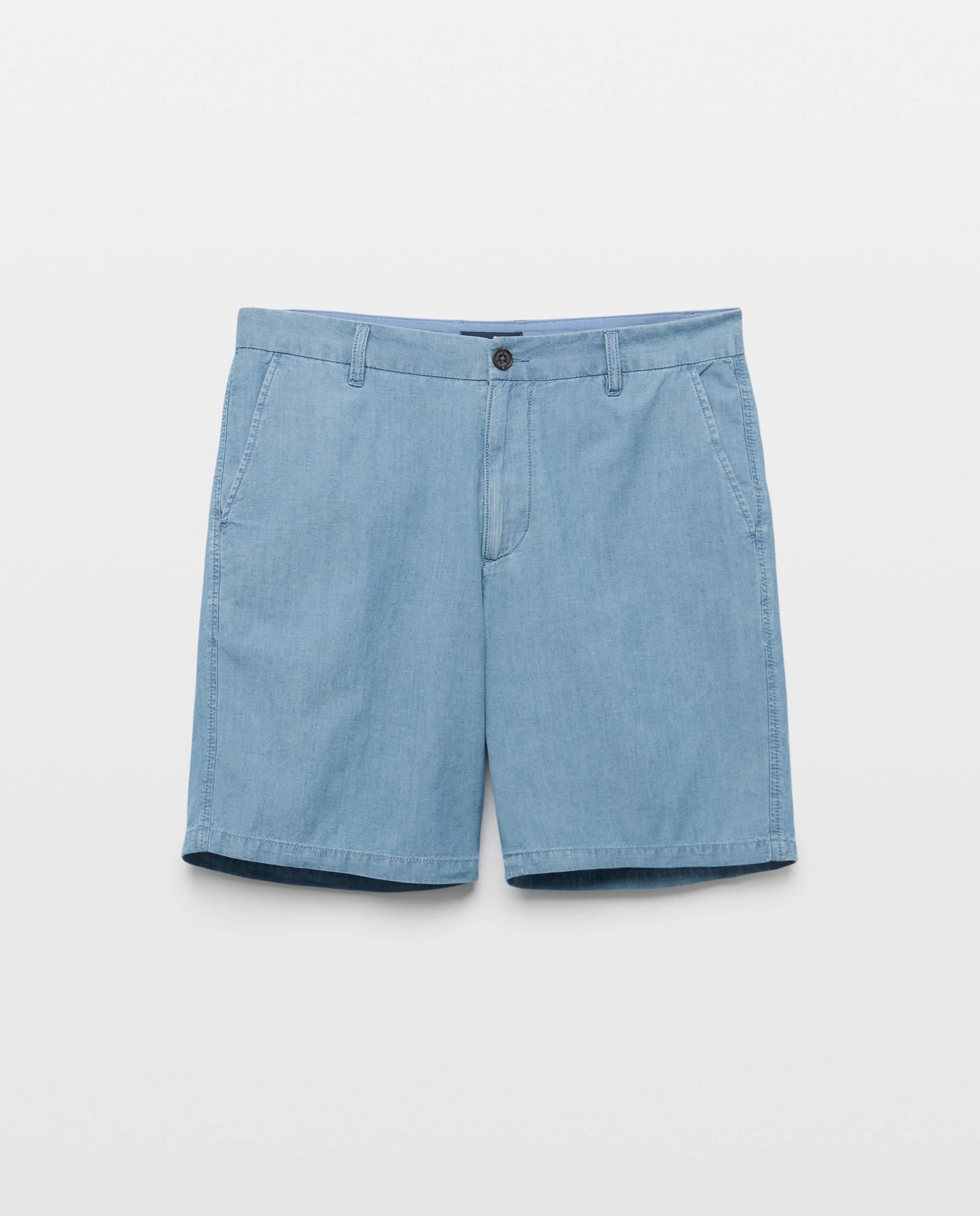 Bermudas Desportivas Regular Azul-claro-4