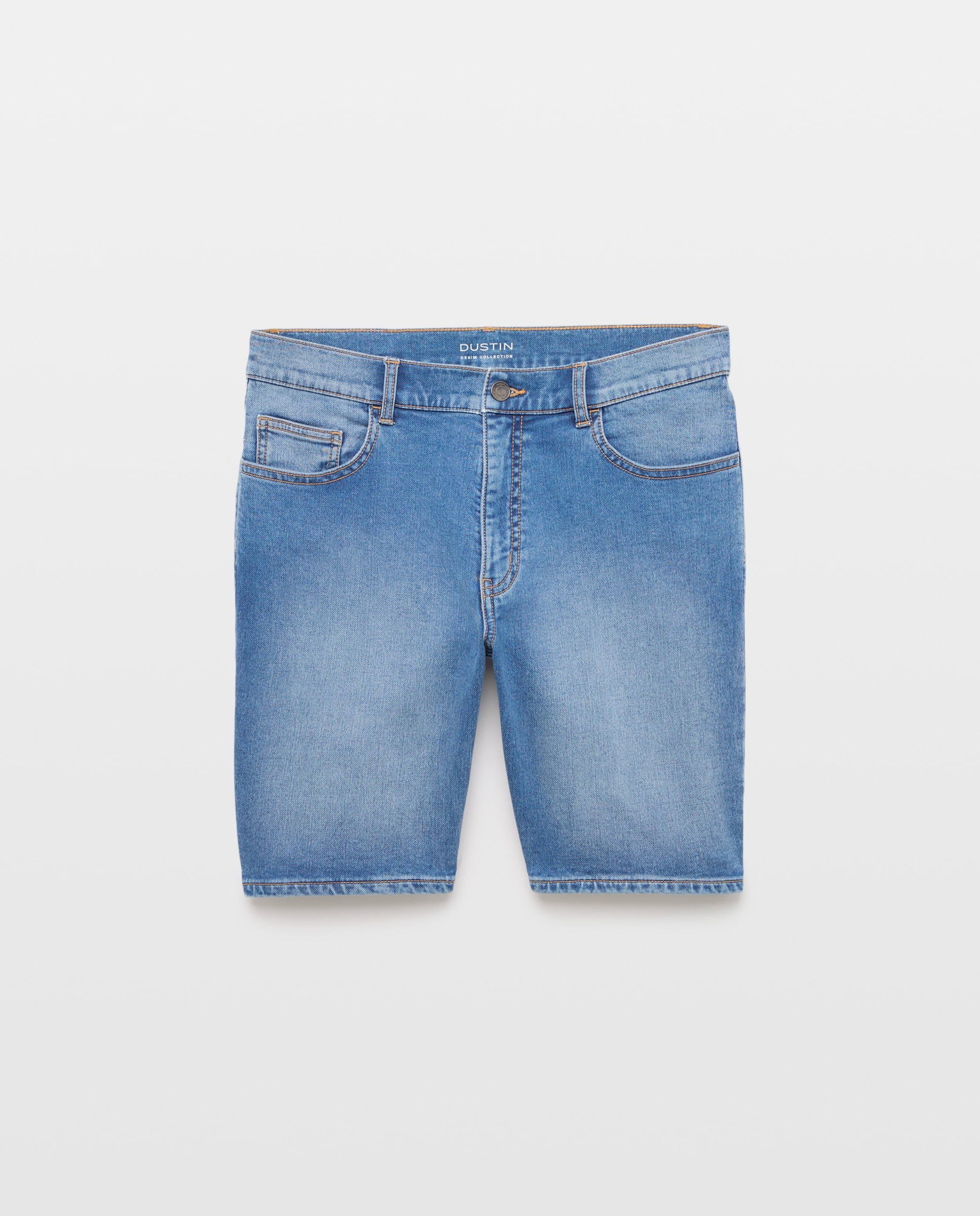 Bermudas Desportivas de Ganga Straight Azul-claro-4