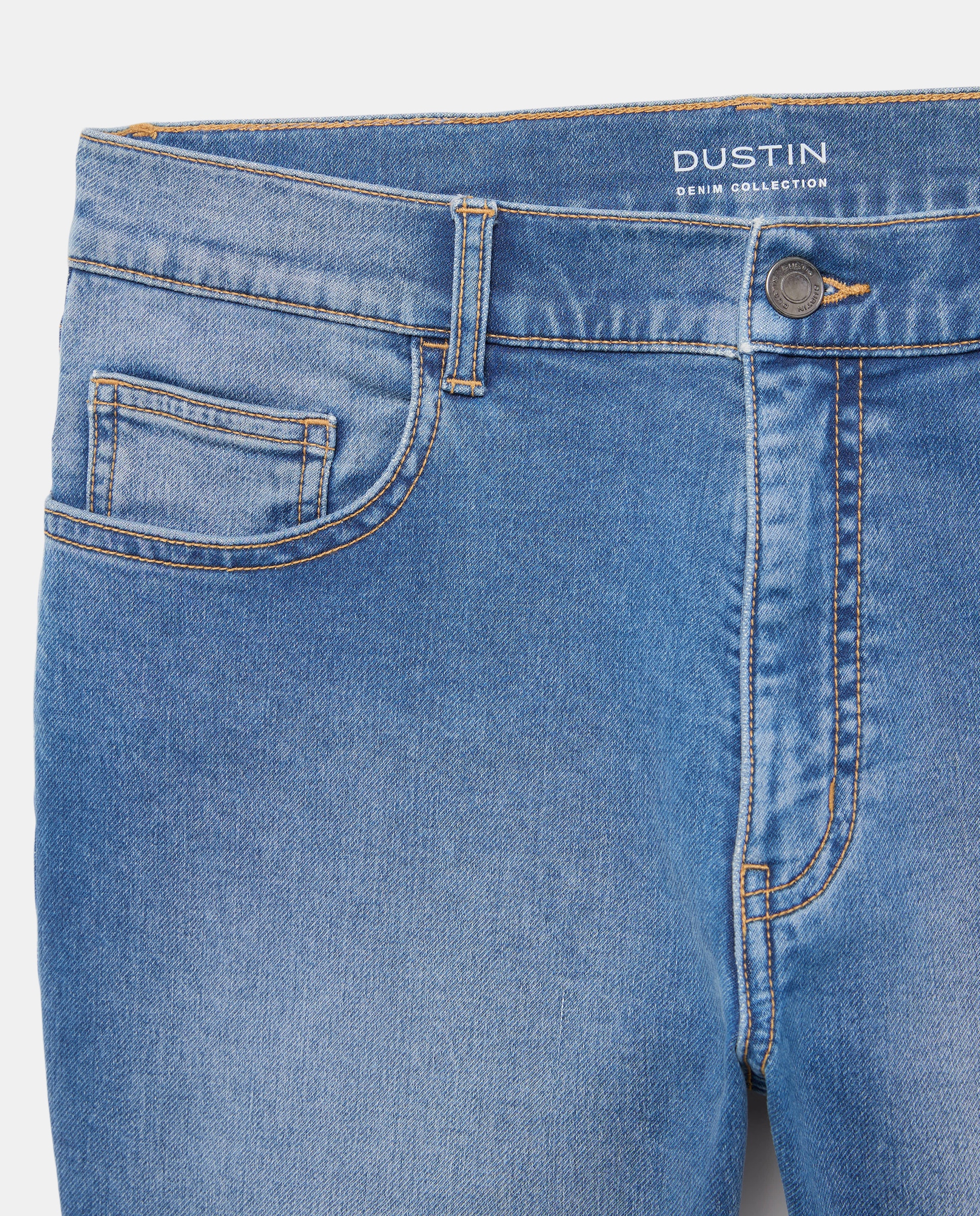 Bermudas Desportivas de Ganga Straight Azul-claro-5