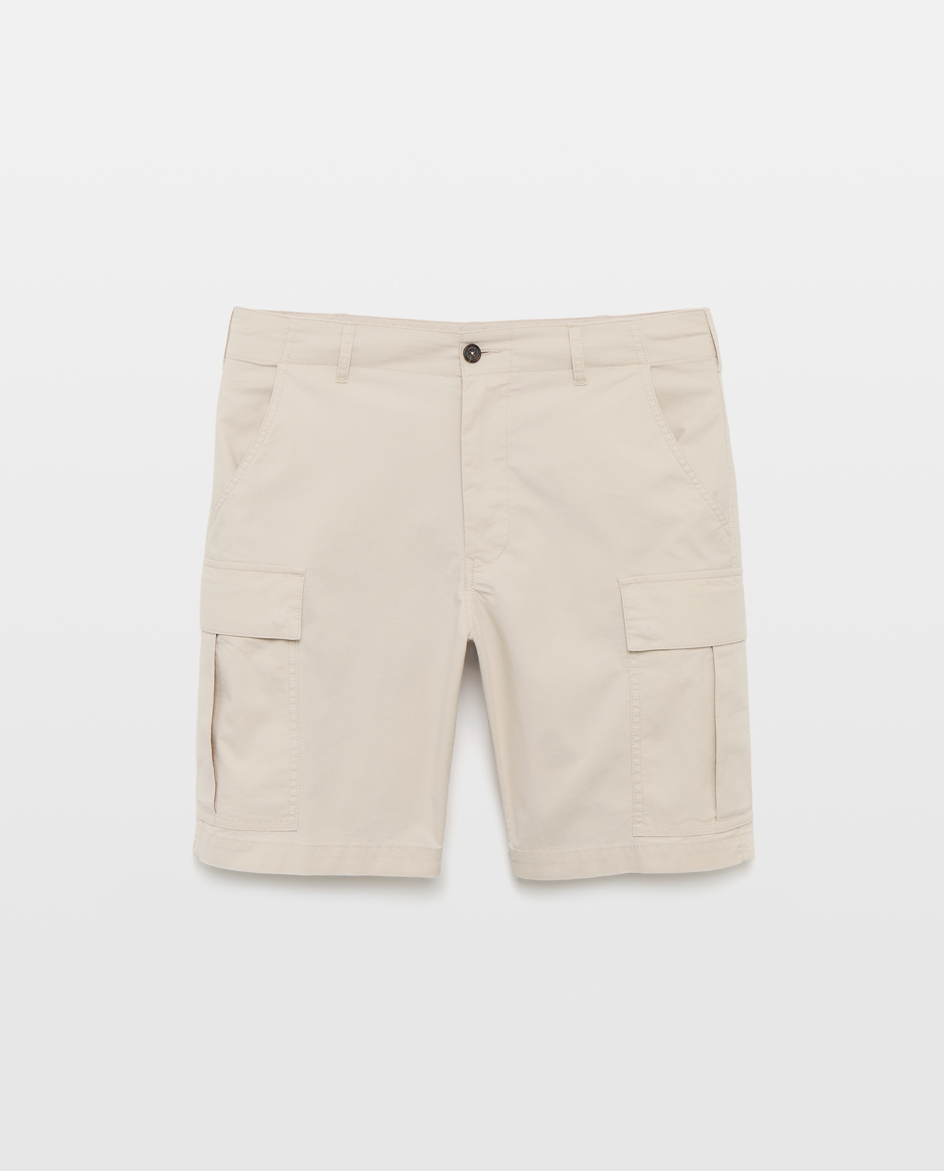 Bermudas Desportivas com Bolsos Cargo 850 Pedra-4
